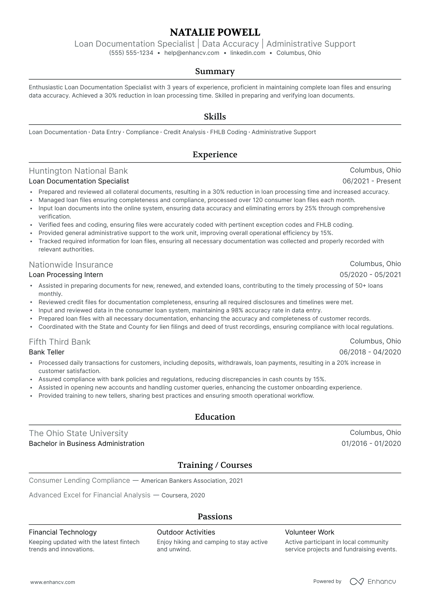 Consumer Loan Processor Resume Example Resume Example