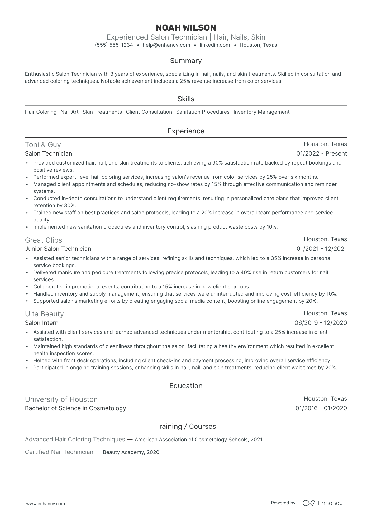 Esthetician Consultant Resume Example Resume Example