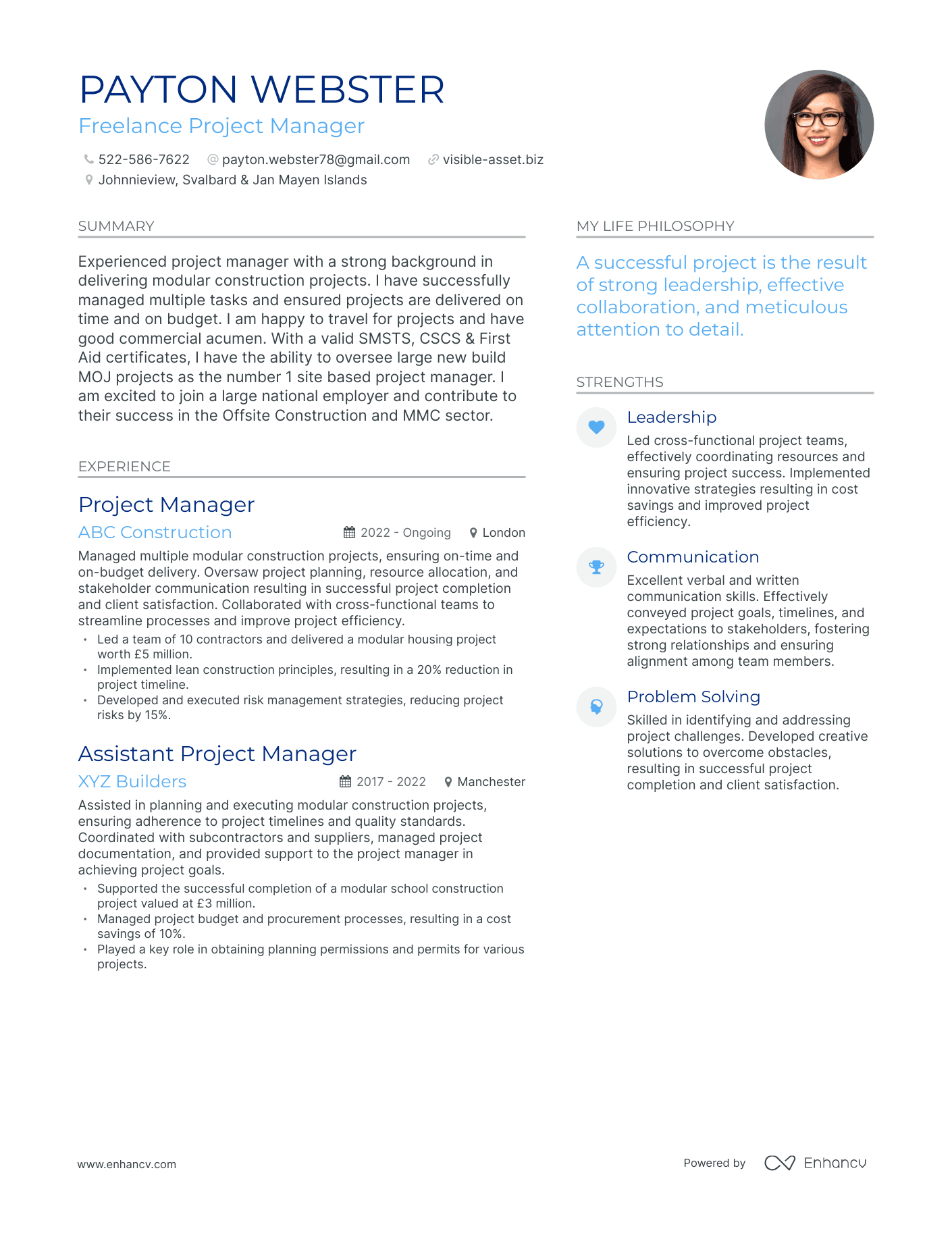 3 Successful Freelance Project Manager Resume Examples And Writing Tips 