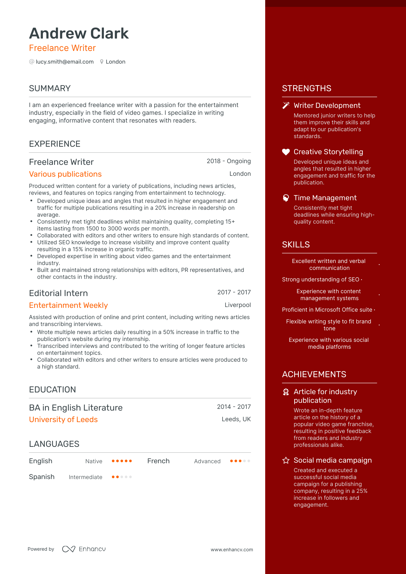 best resume writer 2023