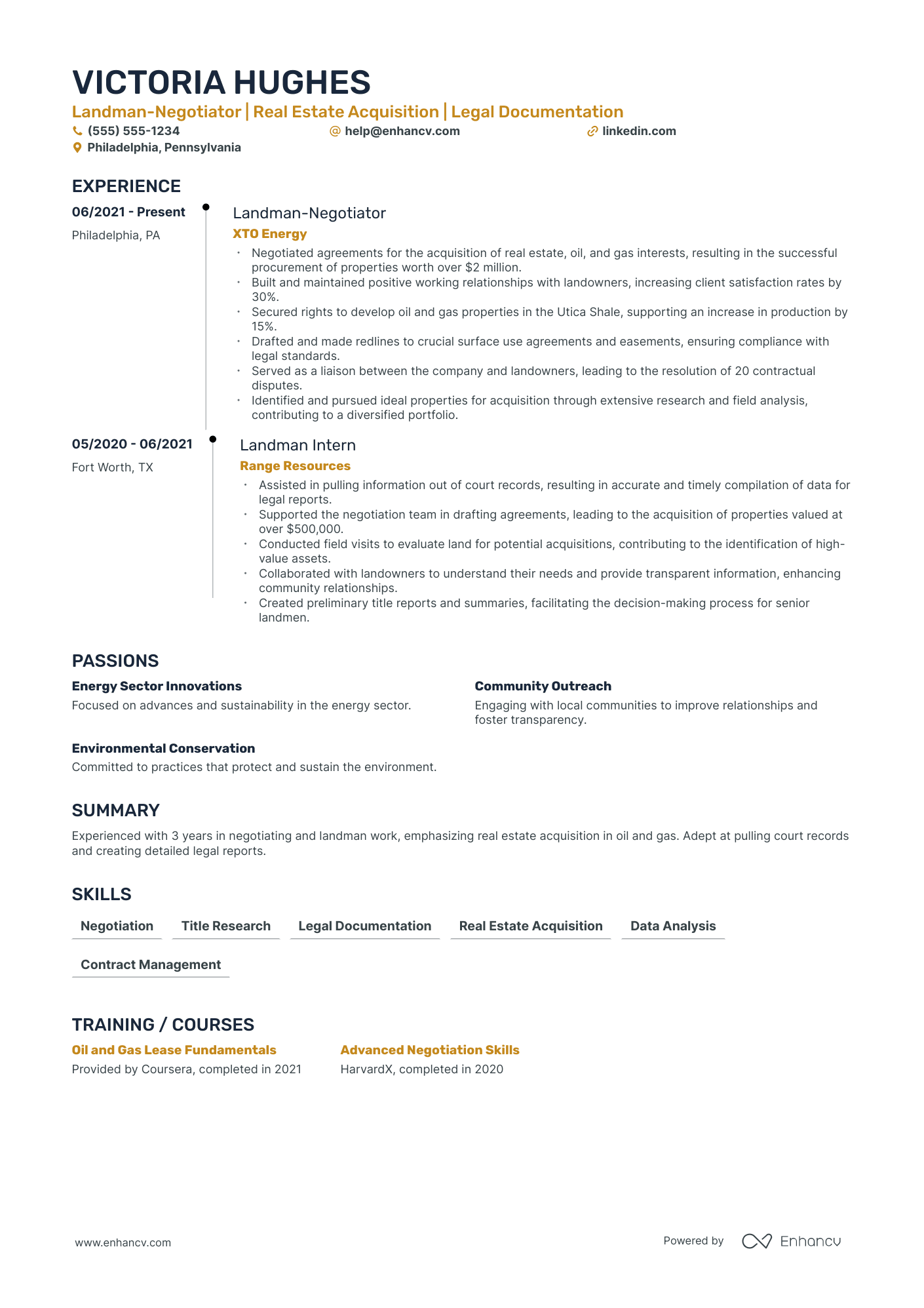 Real Estate Leasing Agent resume example