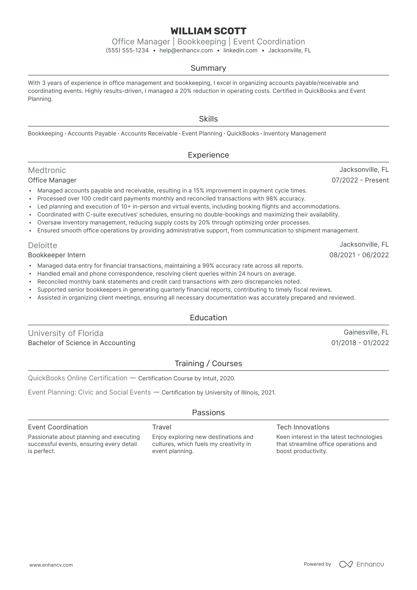 Bookkeeping Coordinator Resume Example Resume Example