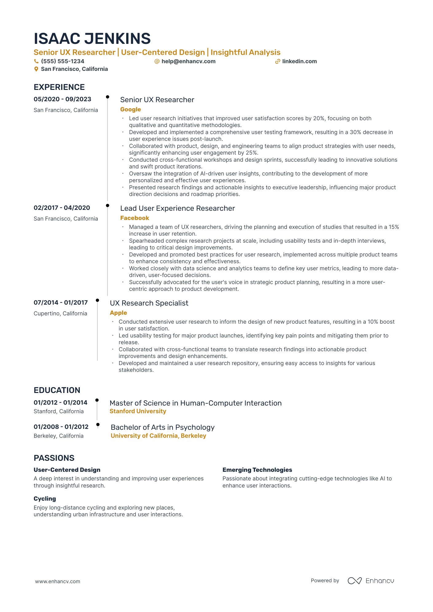 Junior UX Researcher Resume Example Resume Example