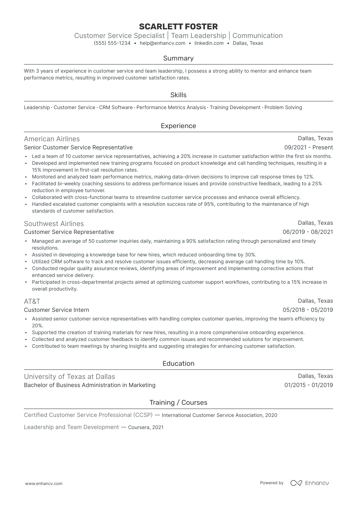 Call Center Team Leader Resume Example Resume Example