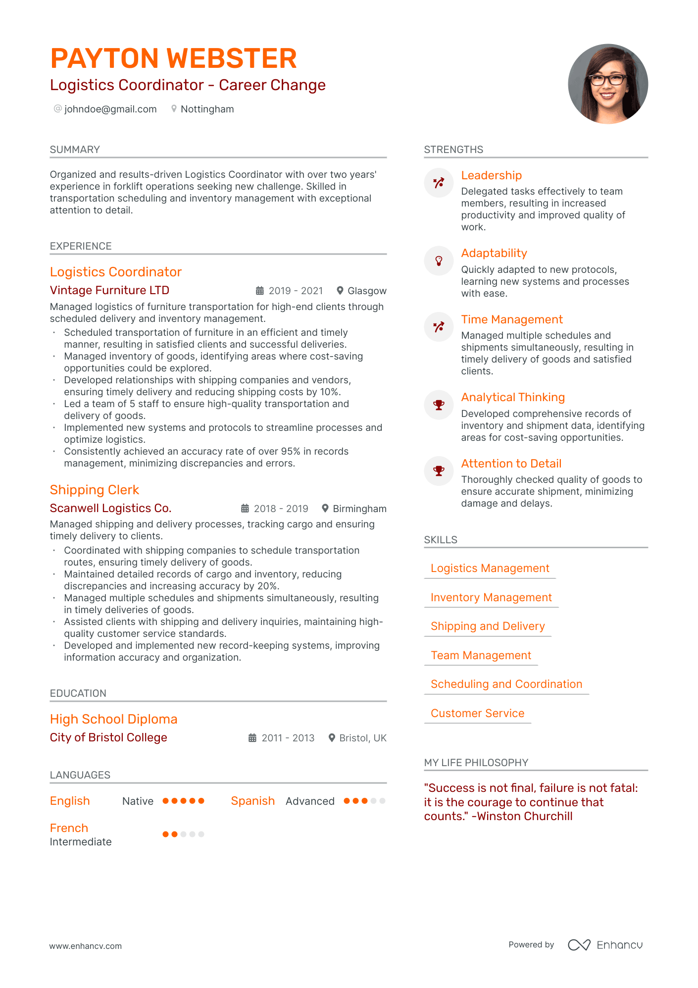 3 Truck Driver CV Examples for 2024