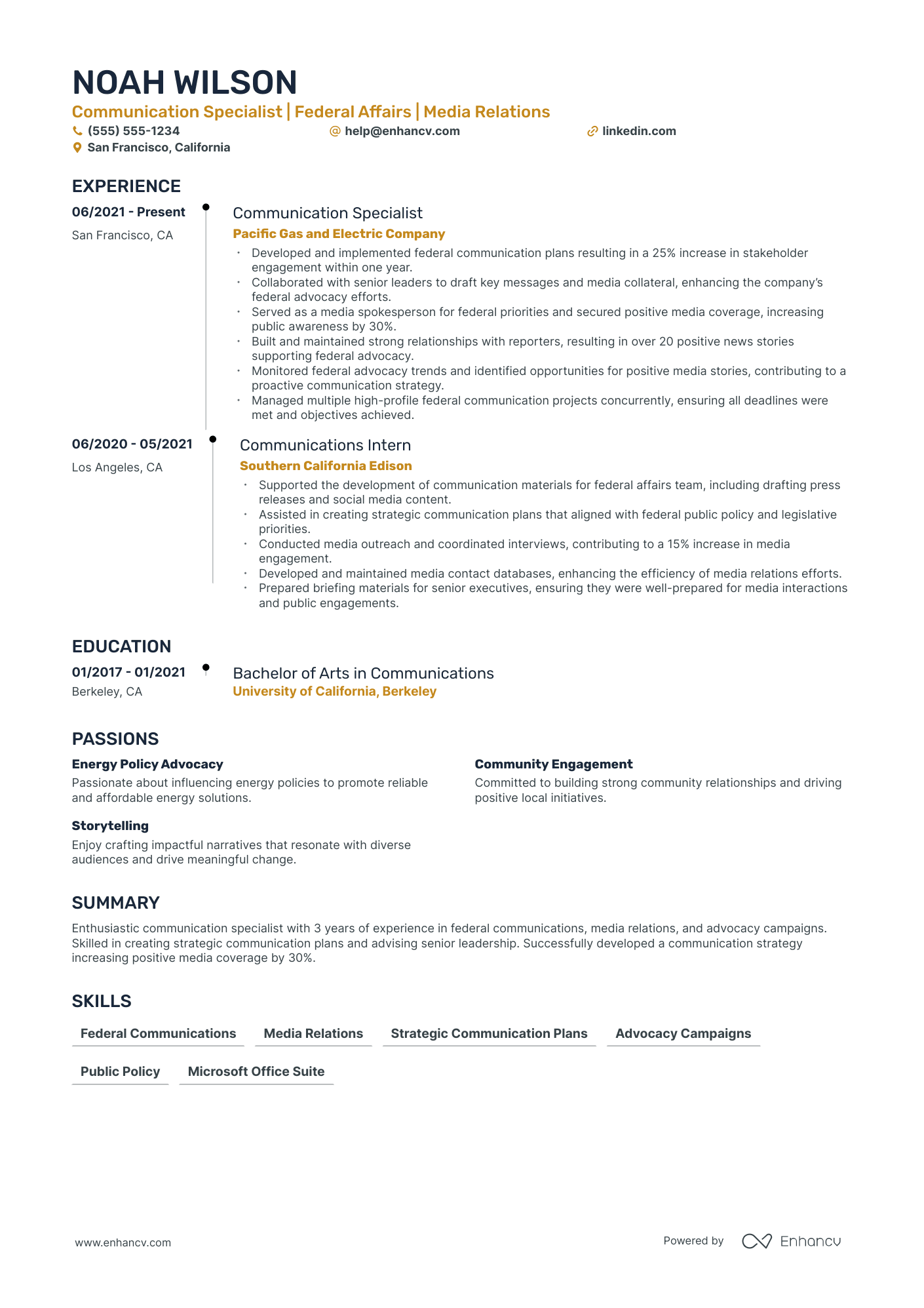 Strategic Communications Manager Resume Example Resume Example