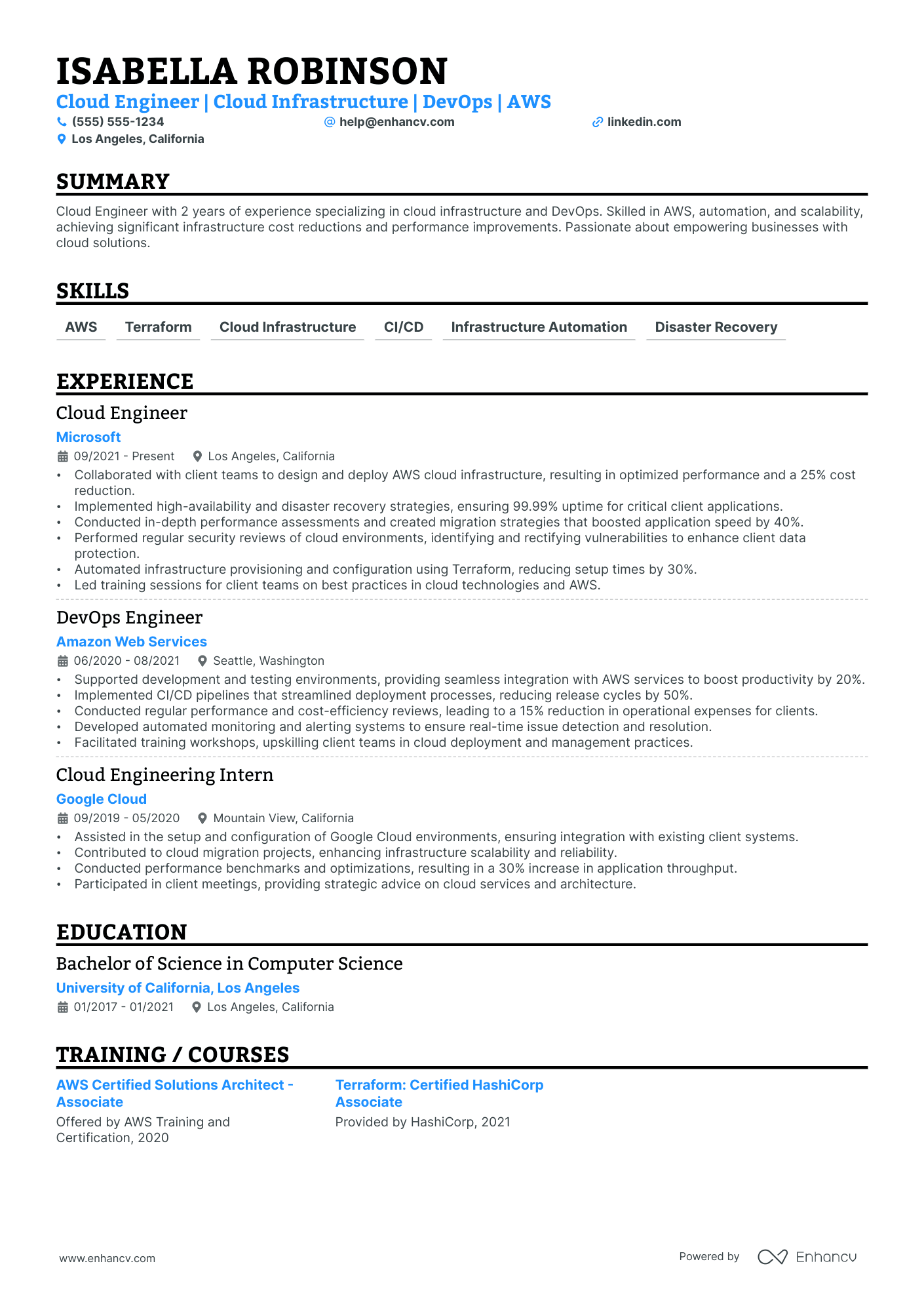 Cloud Systems Engineer Resume Example Resume Example