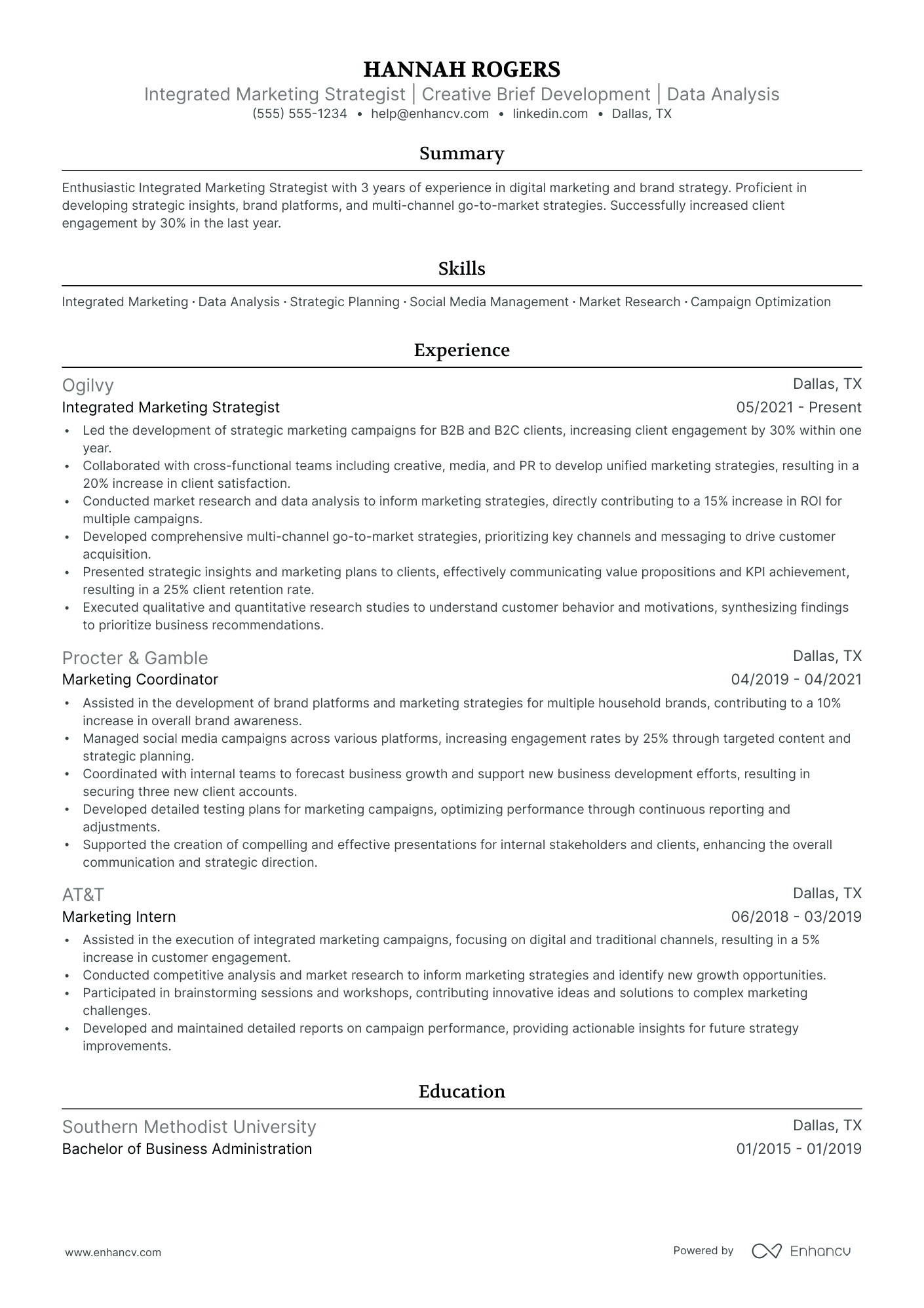 Executive Director of Innovation and Strategy Resume Example Resume Example