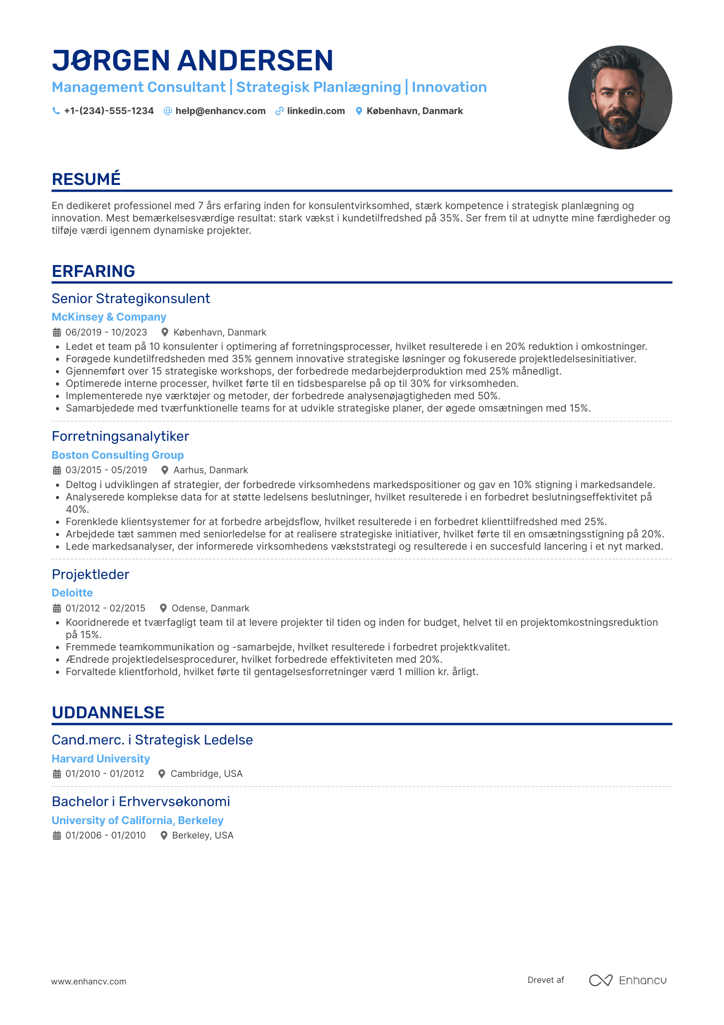Karriereskift CV