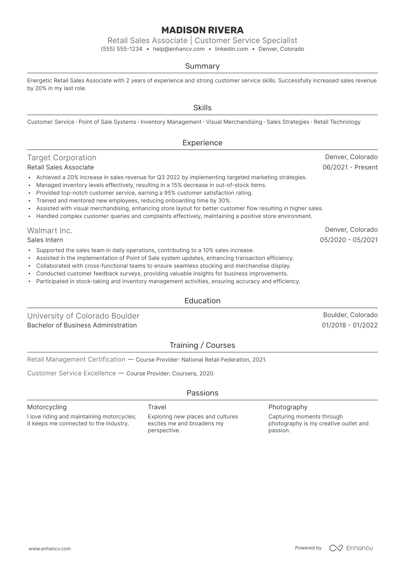 Seasonal Sales Associate Resume Example Resume Example