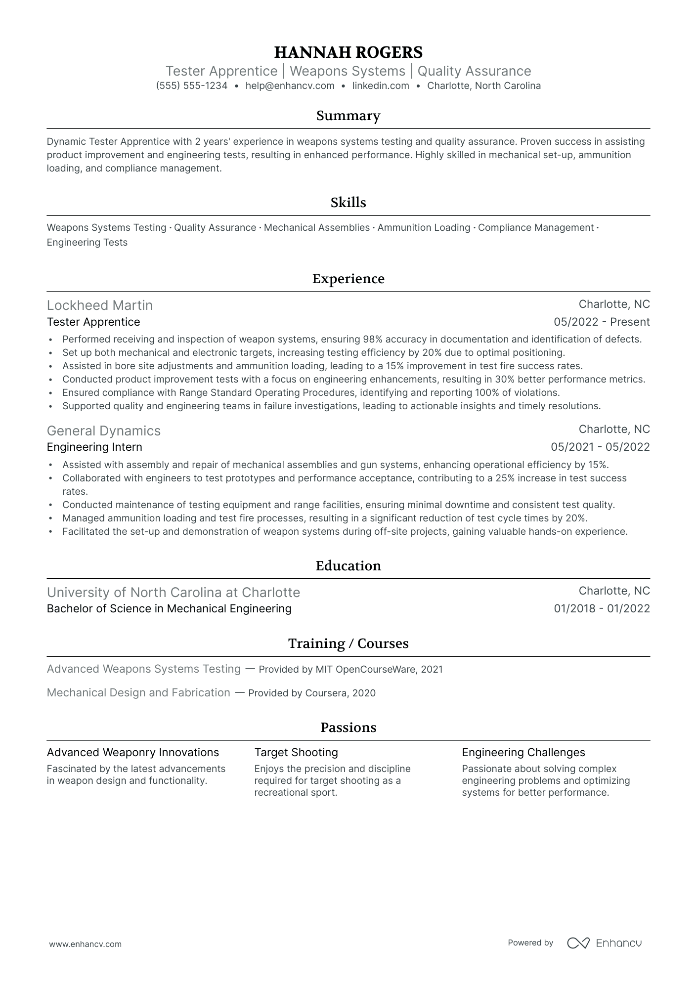 Manual System Tester resume example