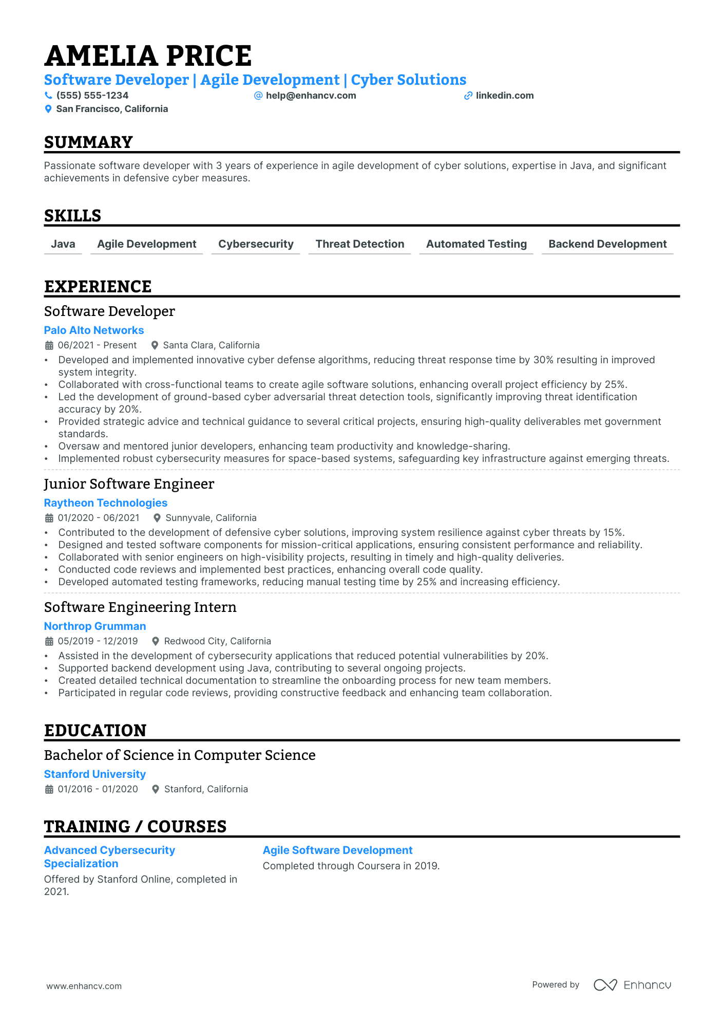 Java Developer Consultant resume example