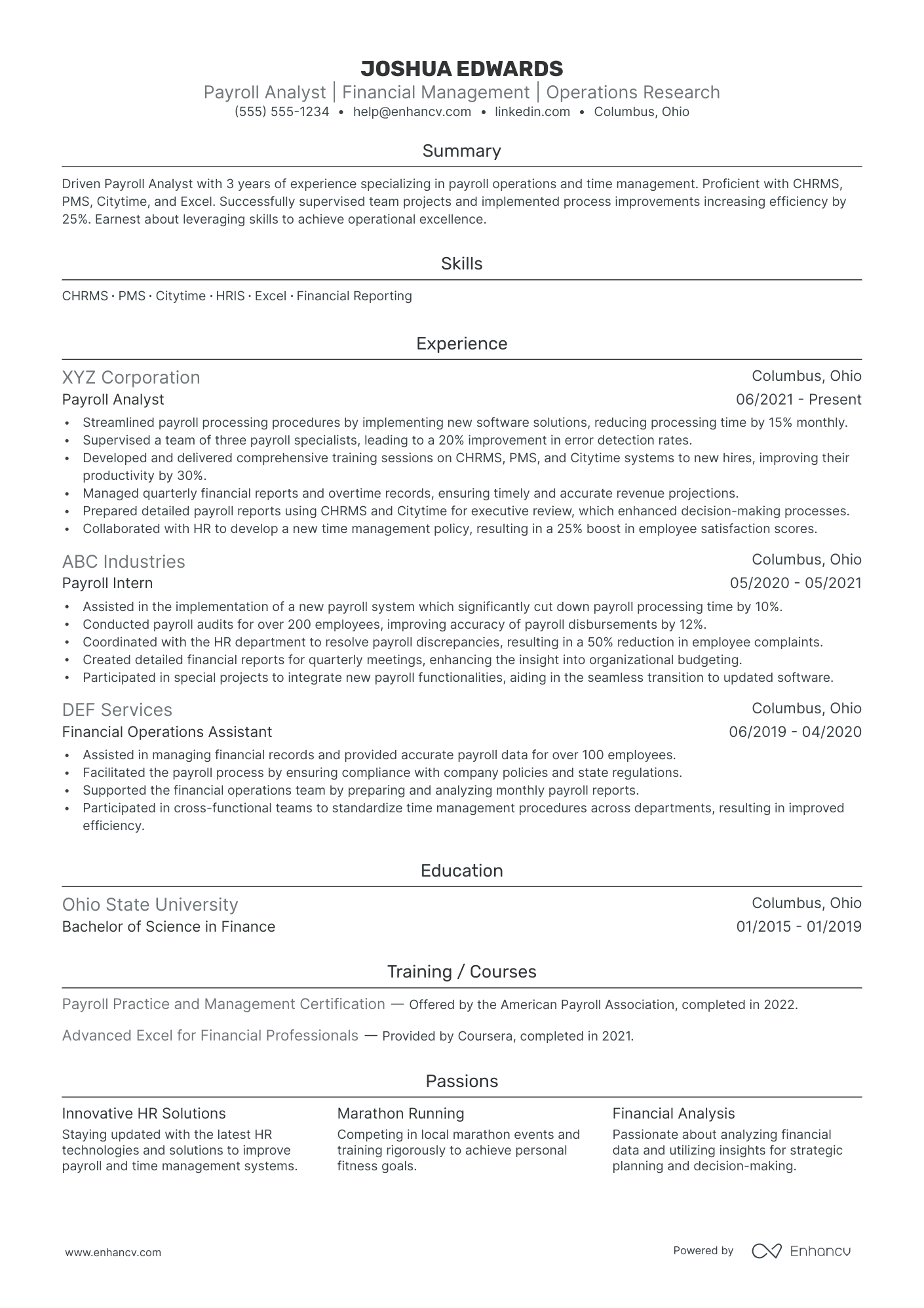 Executive Director of Payroll and Benefits Resume Example Resume Example