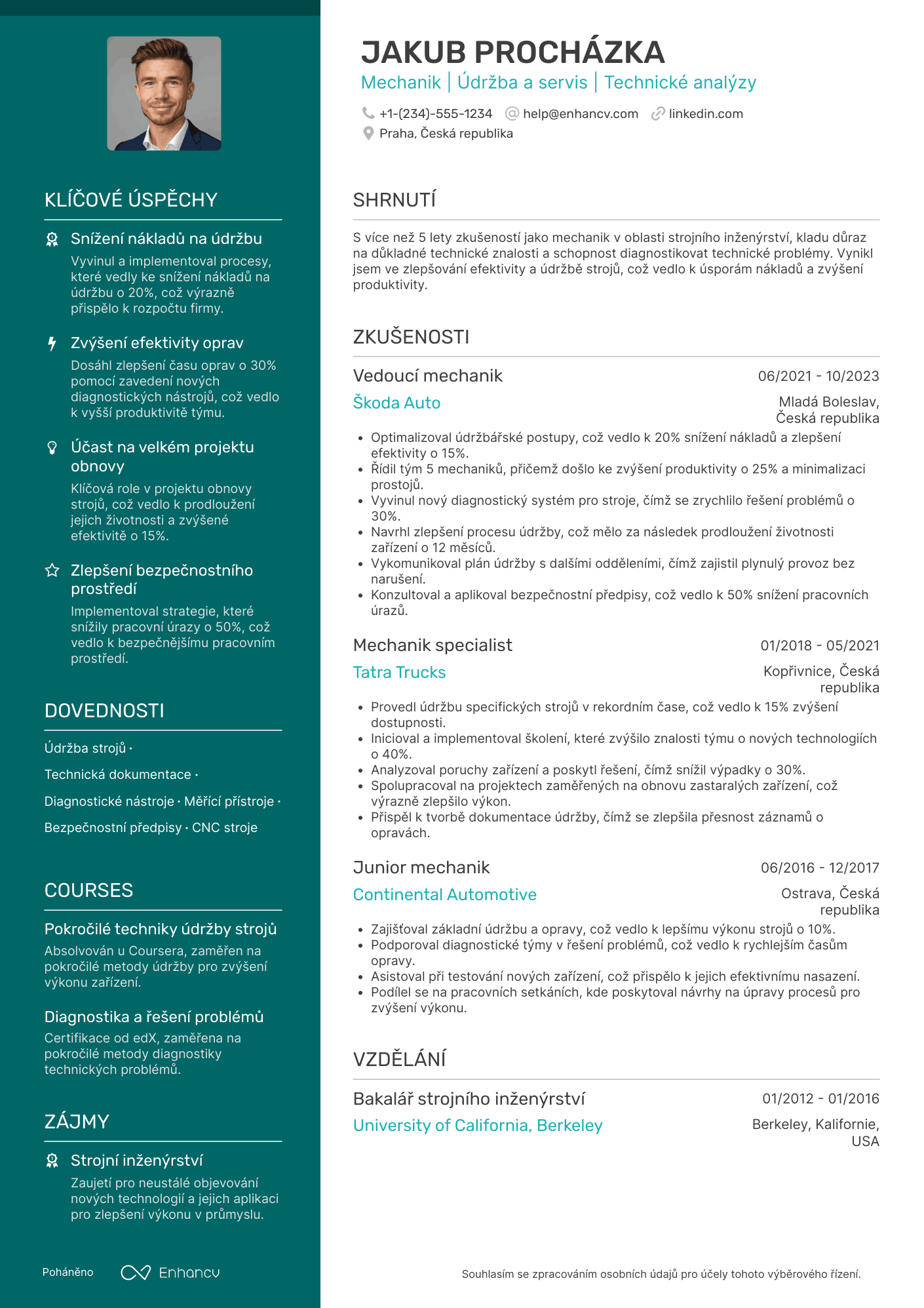 Mechanik CV