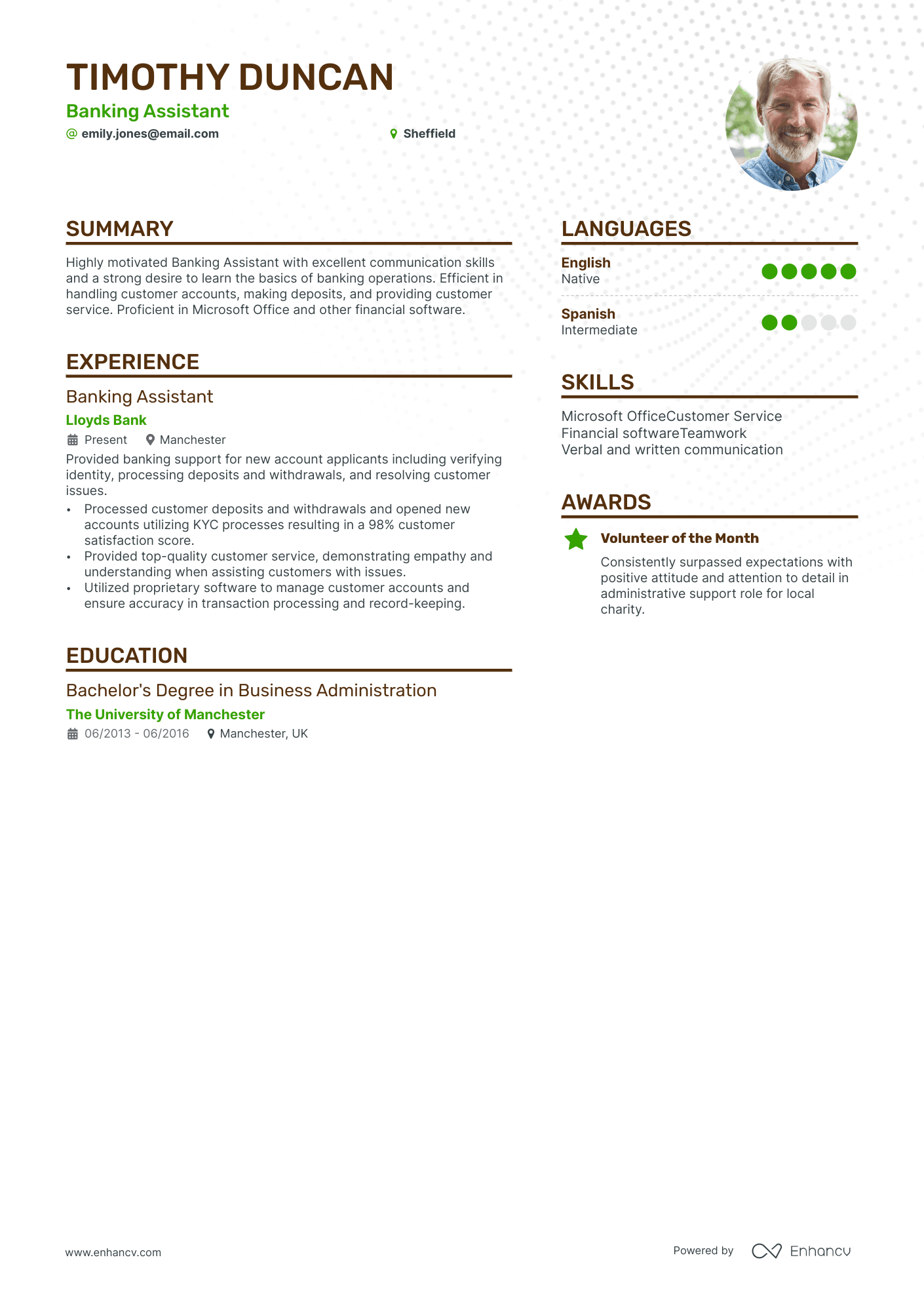 3 Banking CV Examples For 2024   Image 