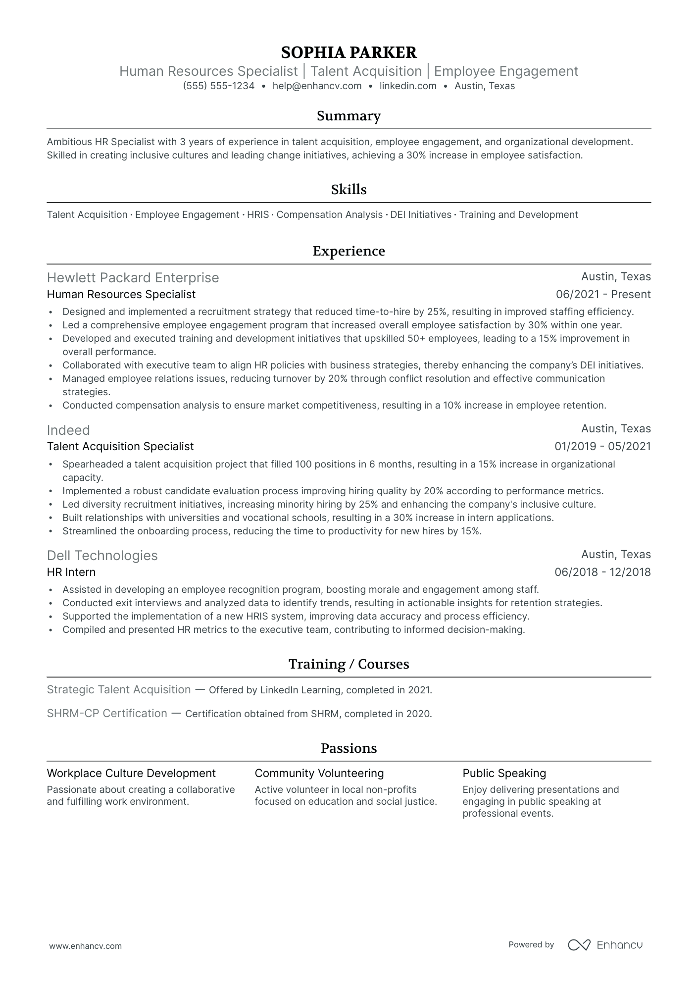 Chief People and Culture Officer Resume Example Resume Example