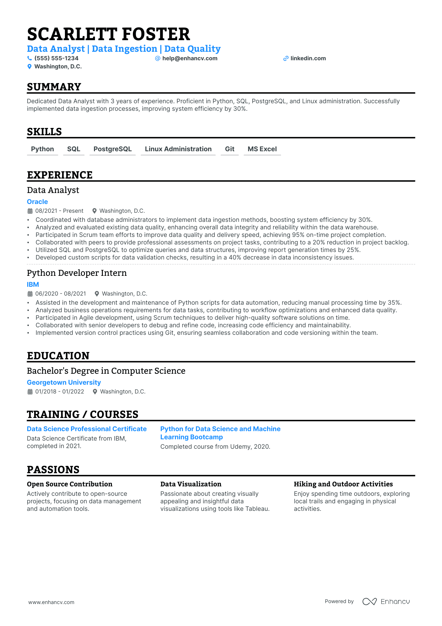 Python Application Developer Resume Example Resume Example