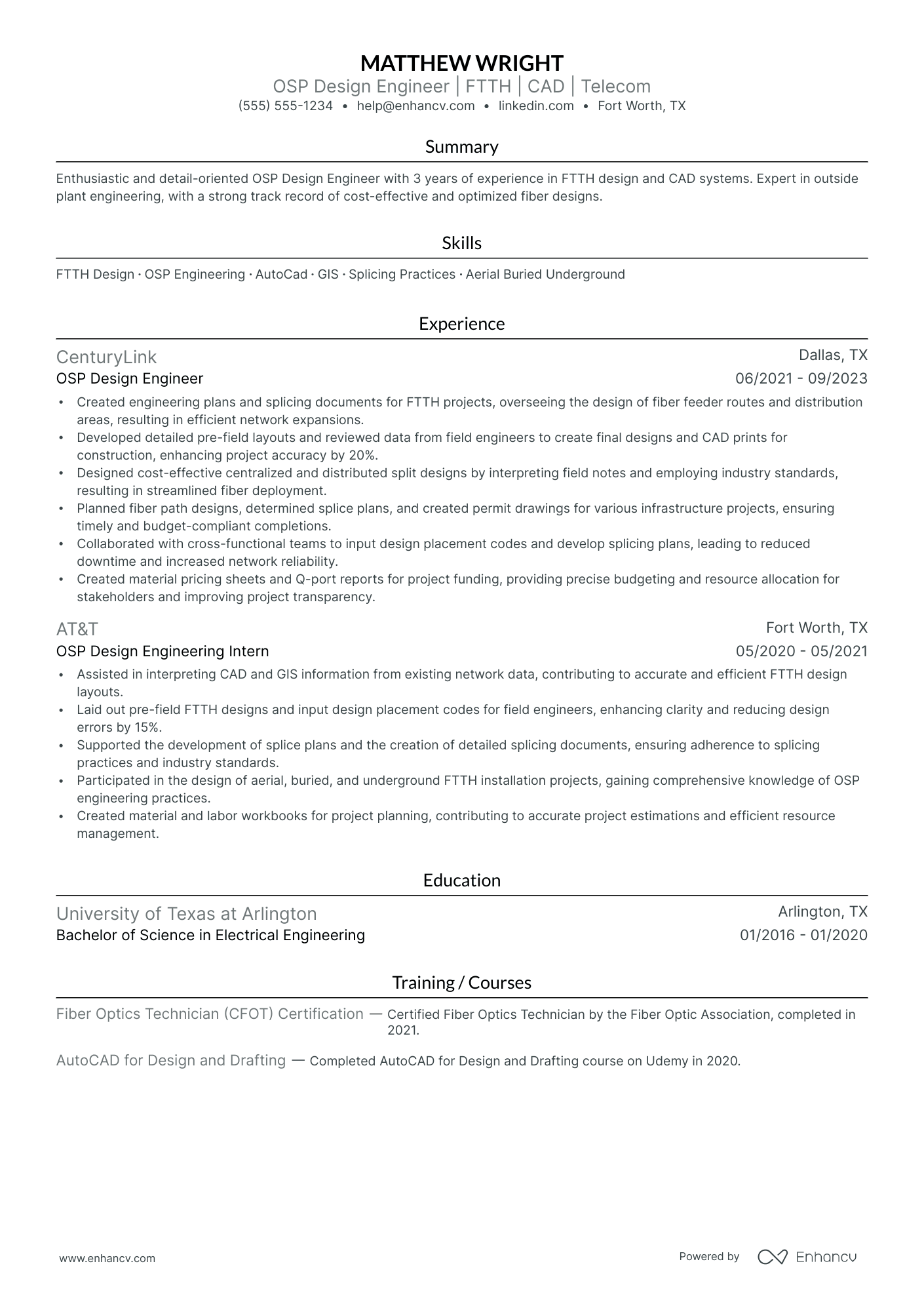 Design Engineer resume example