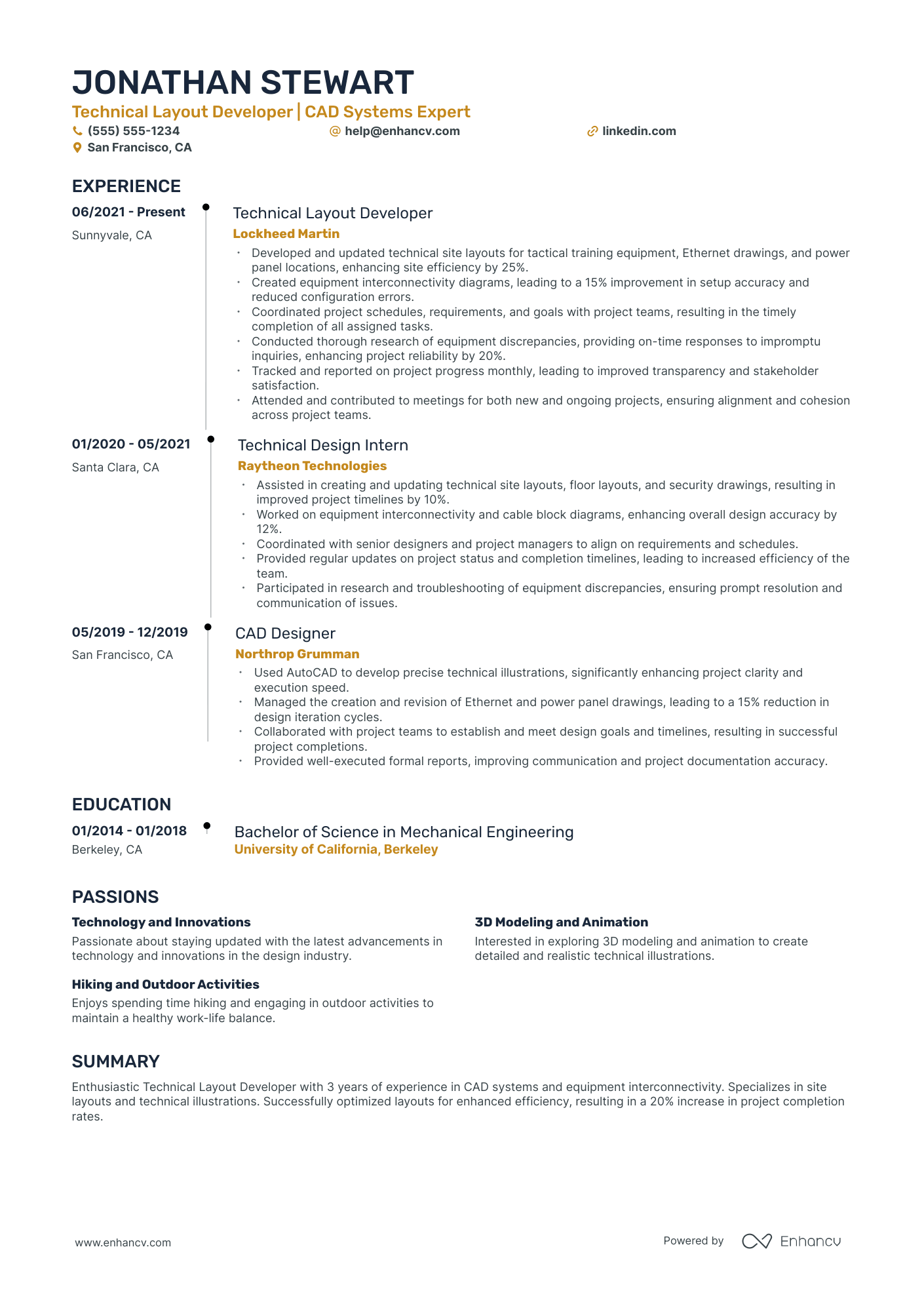 Senior Illustrator resume example