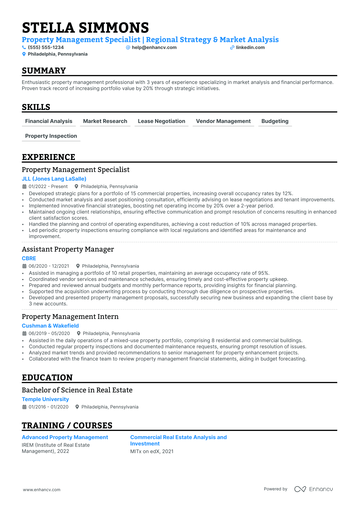 Property Management Director Resume Example Resume Example