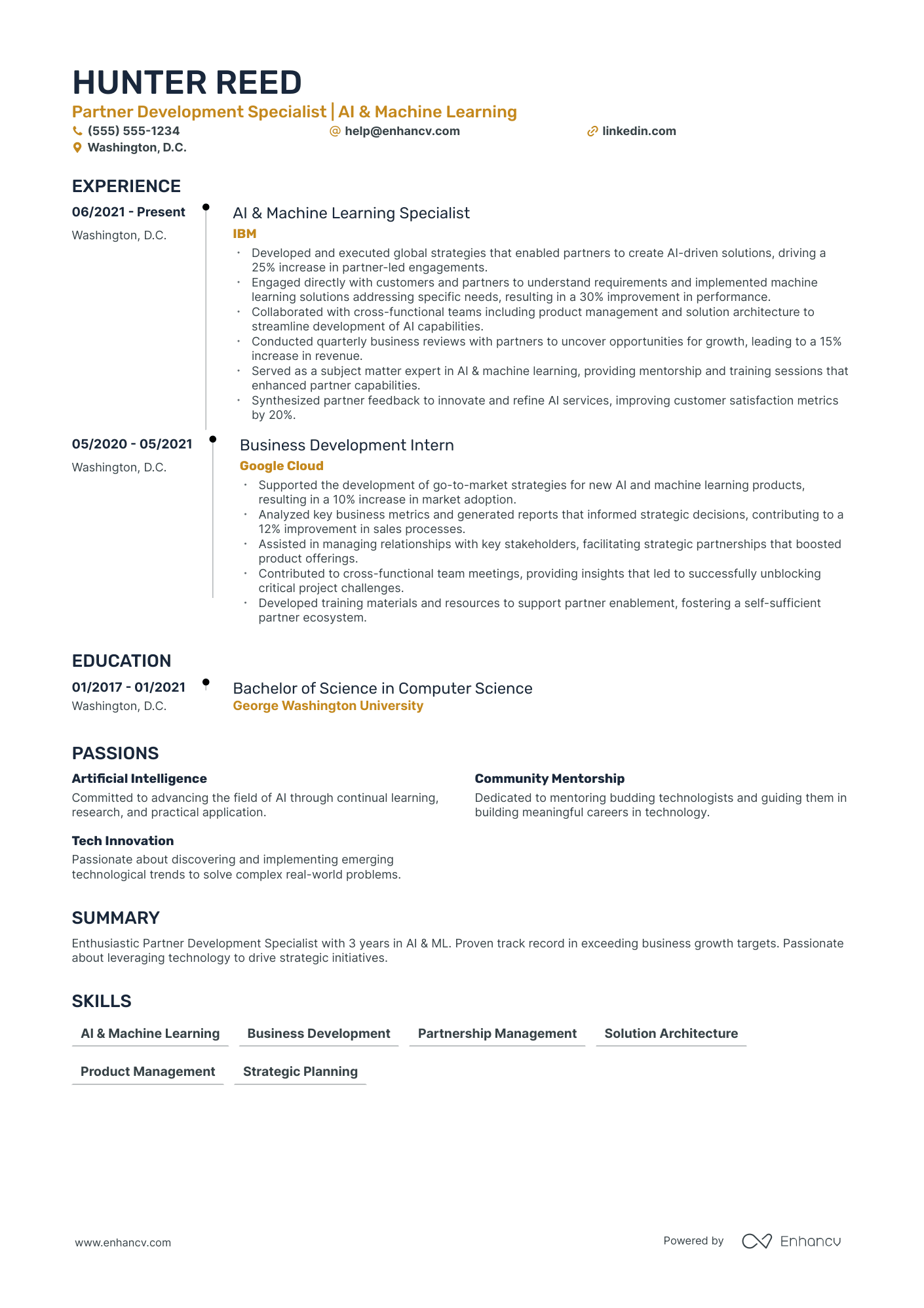 Machine Learning Specialist Resume Example Resume Example