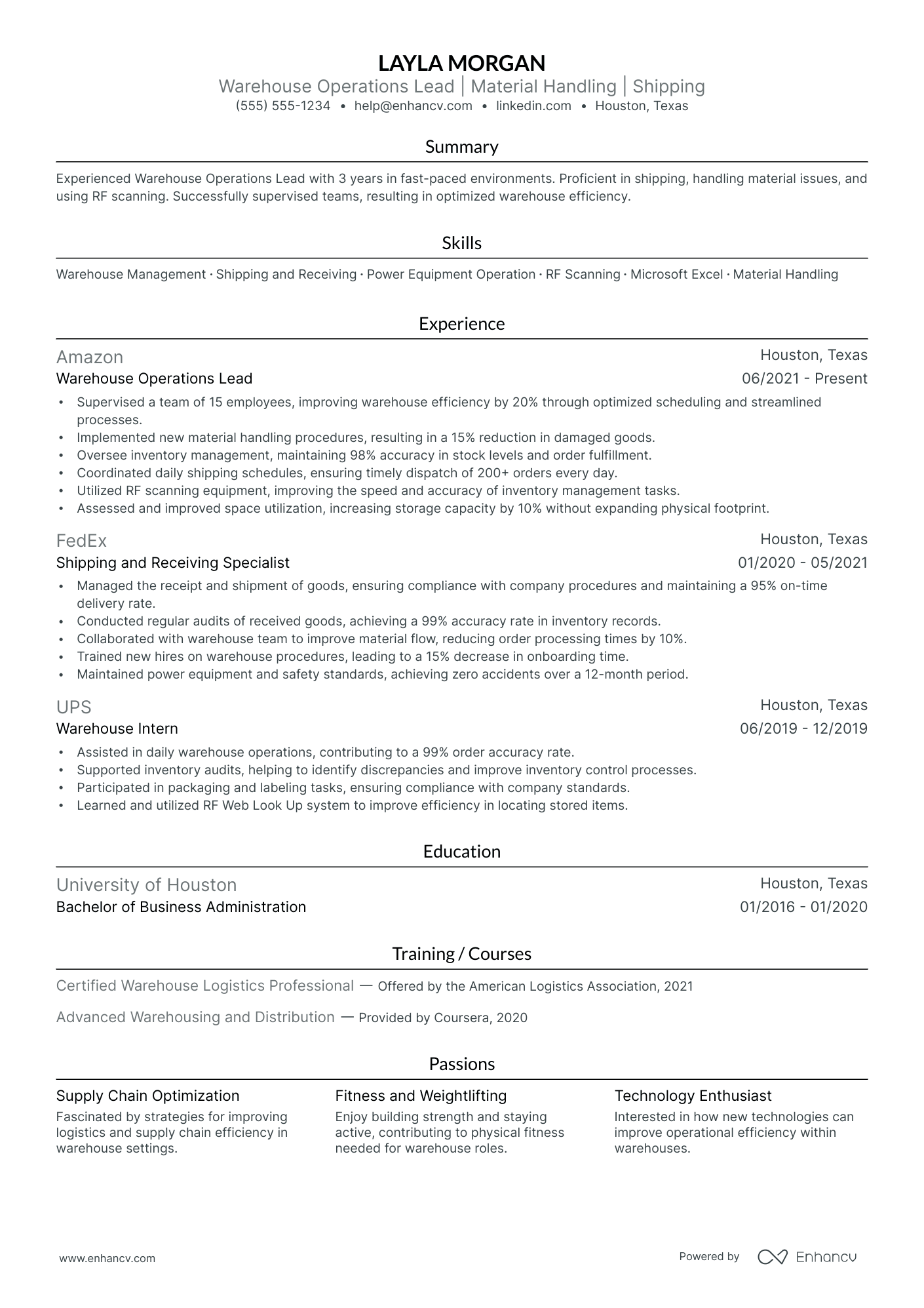 Certified Material Handler Resume Example Resume Example