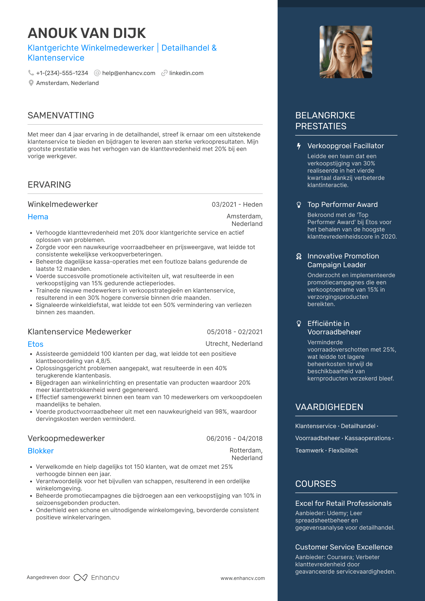 Kruidvat CV