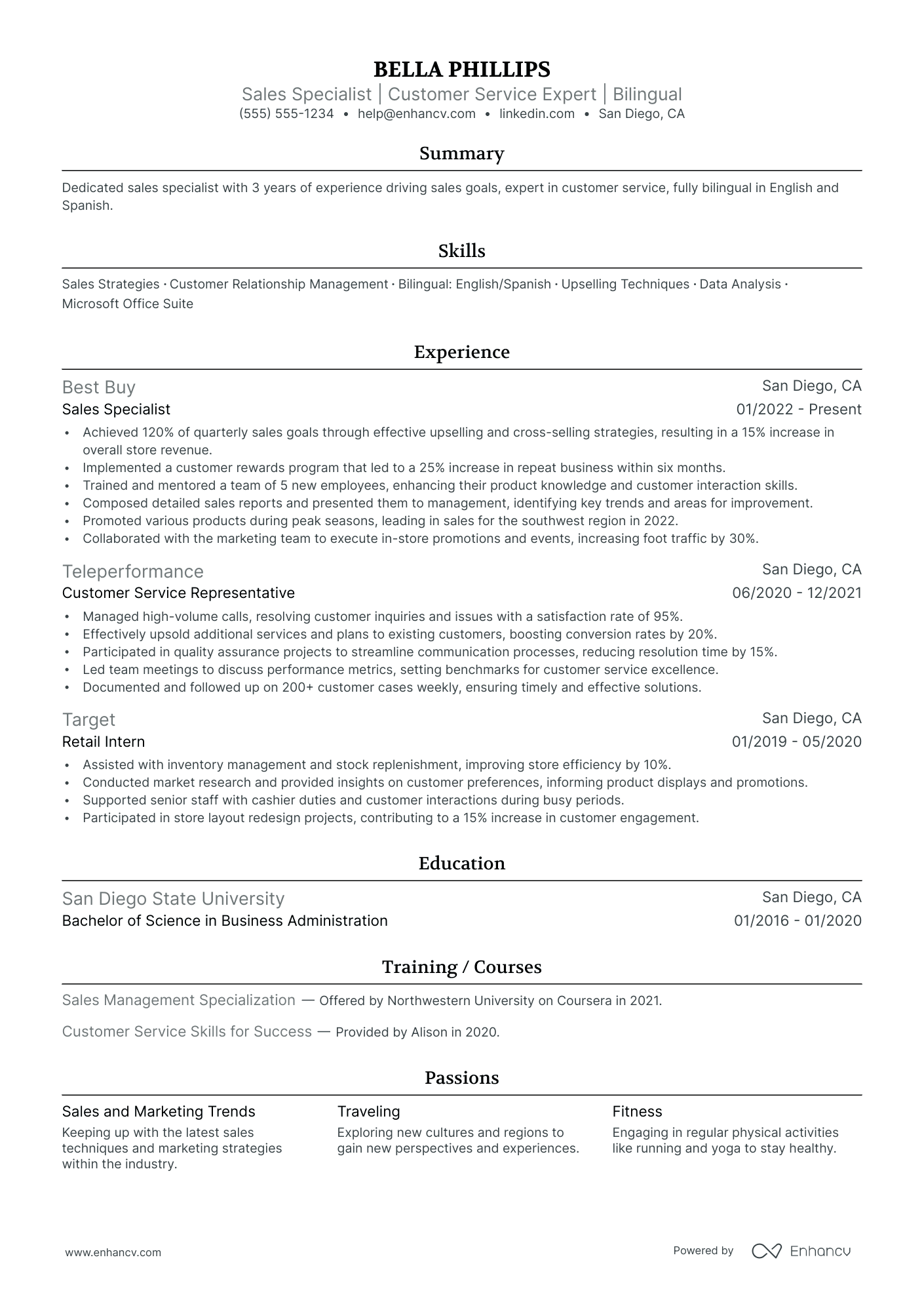 Independent Insurance Agent resume example