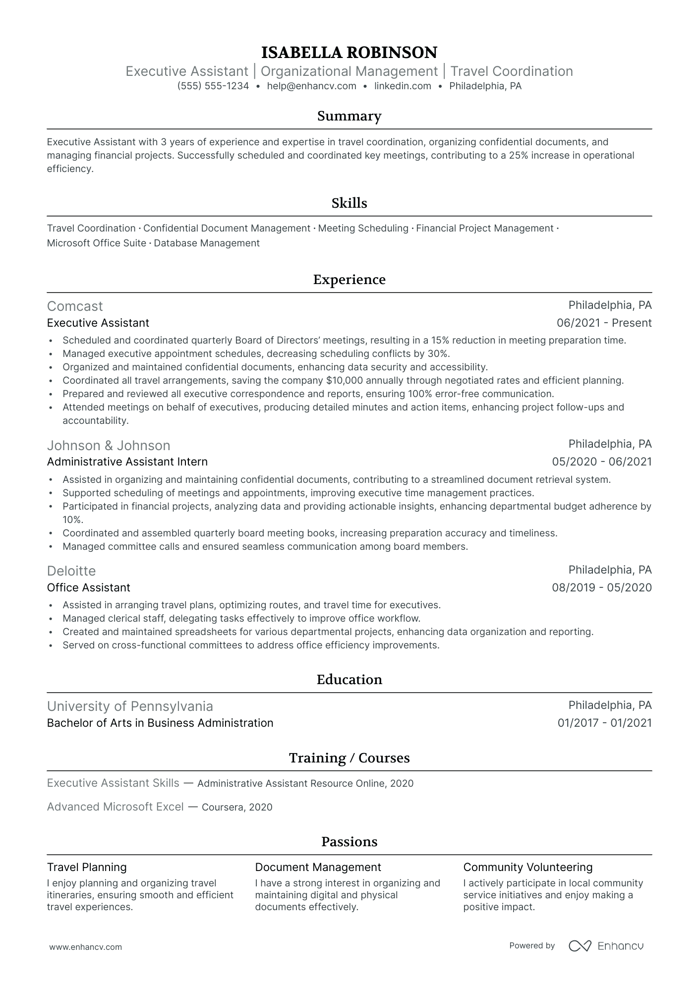 Personal Assistant and Office Manager Resume Example Resume Example