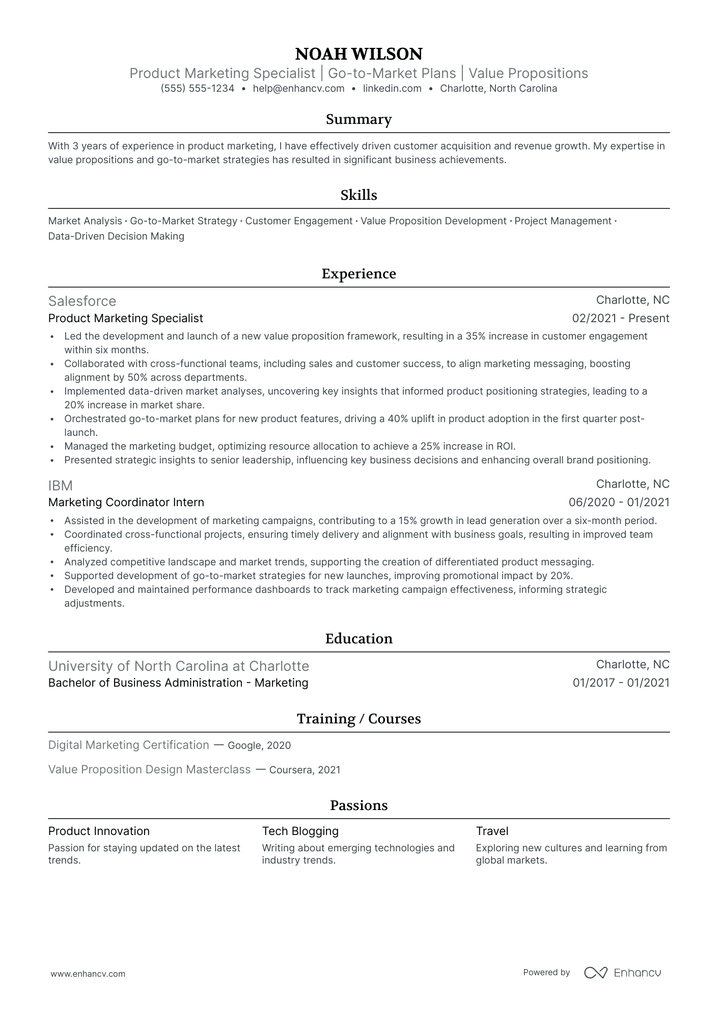 Chief Marketing Officer resume example