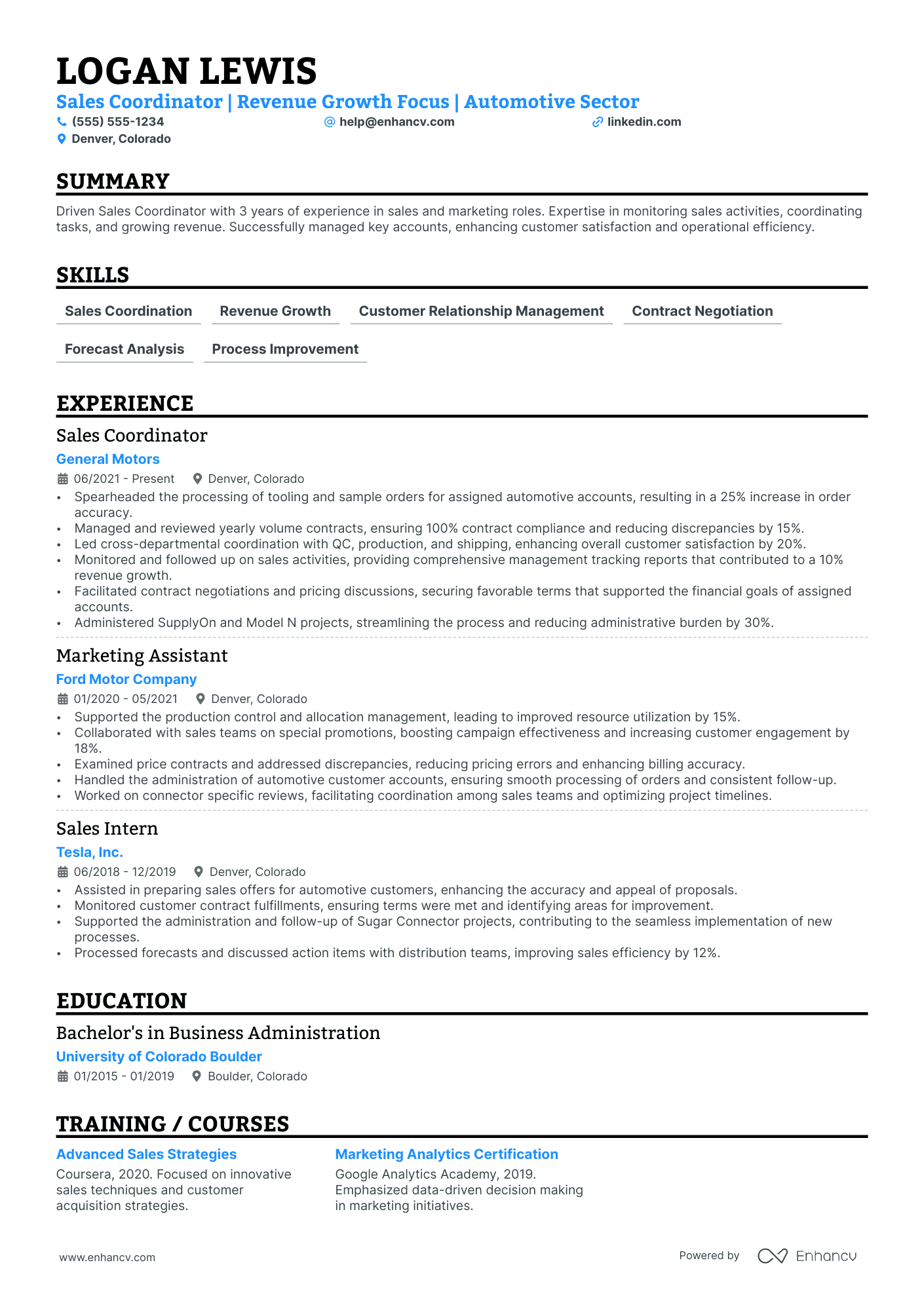 Senior Inside Sales Specialist resume example