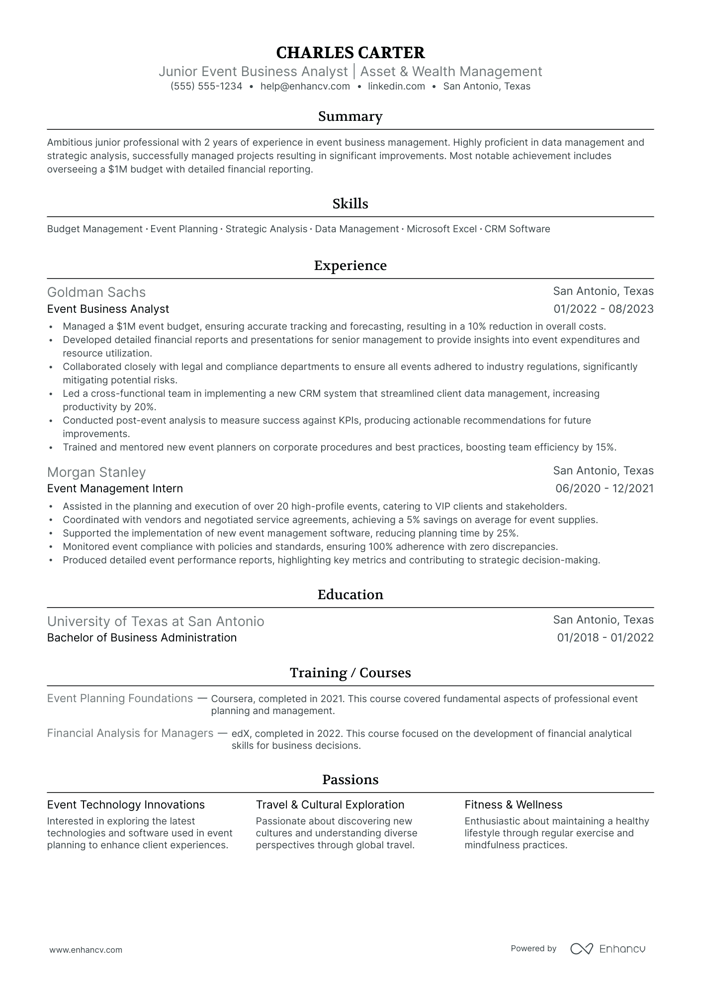 Executive Change Management Strategist resume example