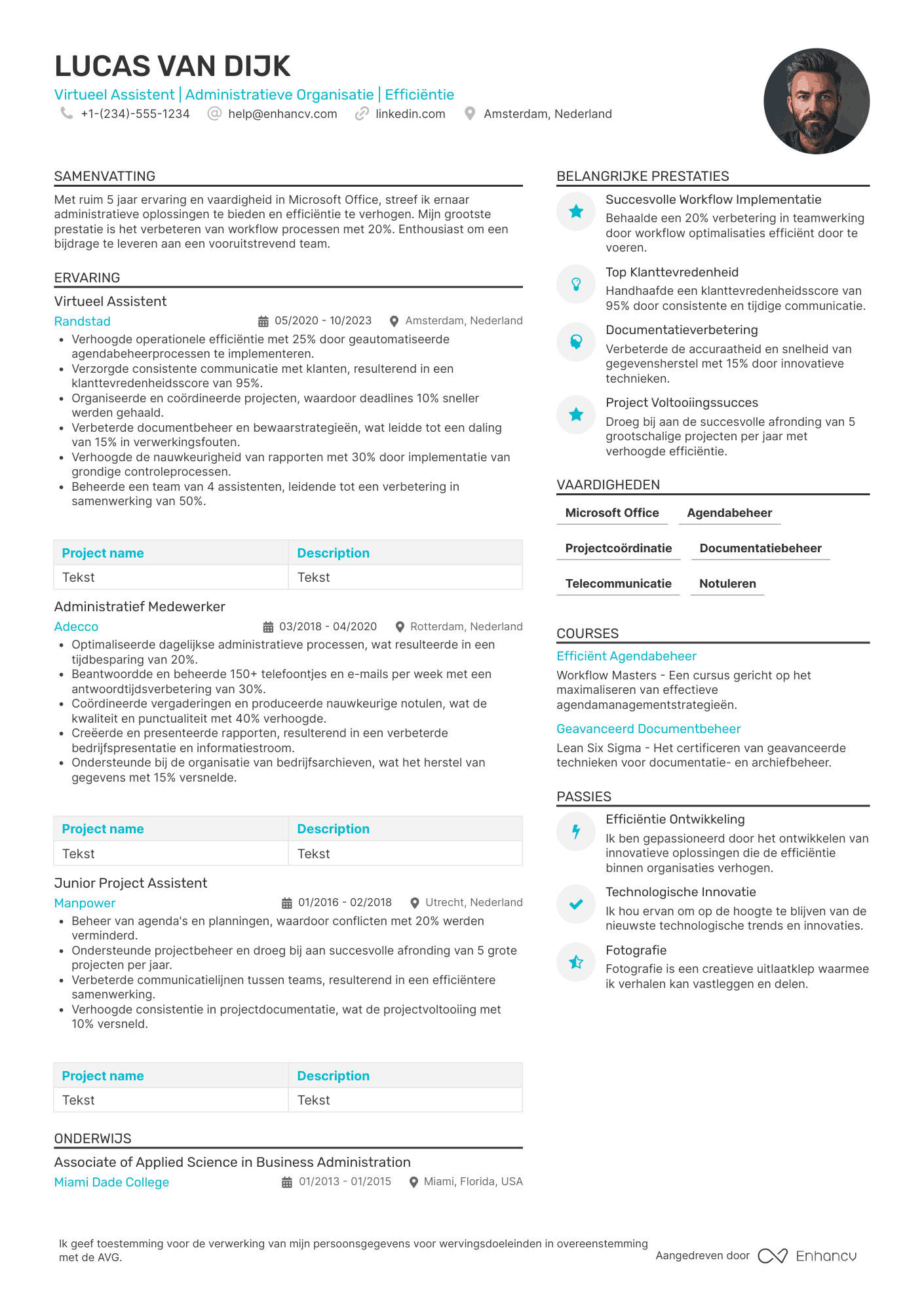 Virtueel Assistent CV