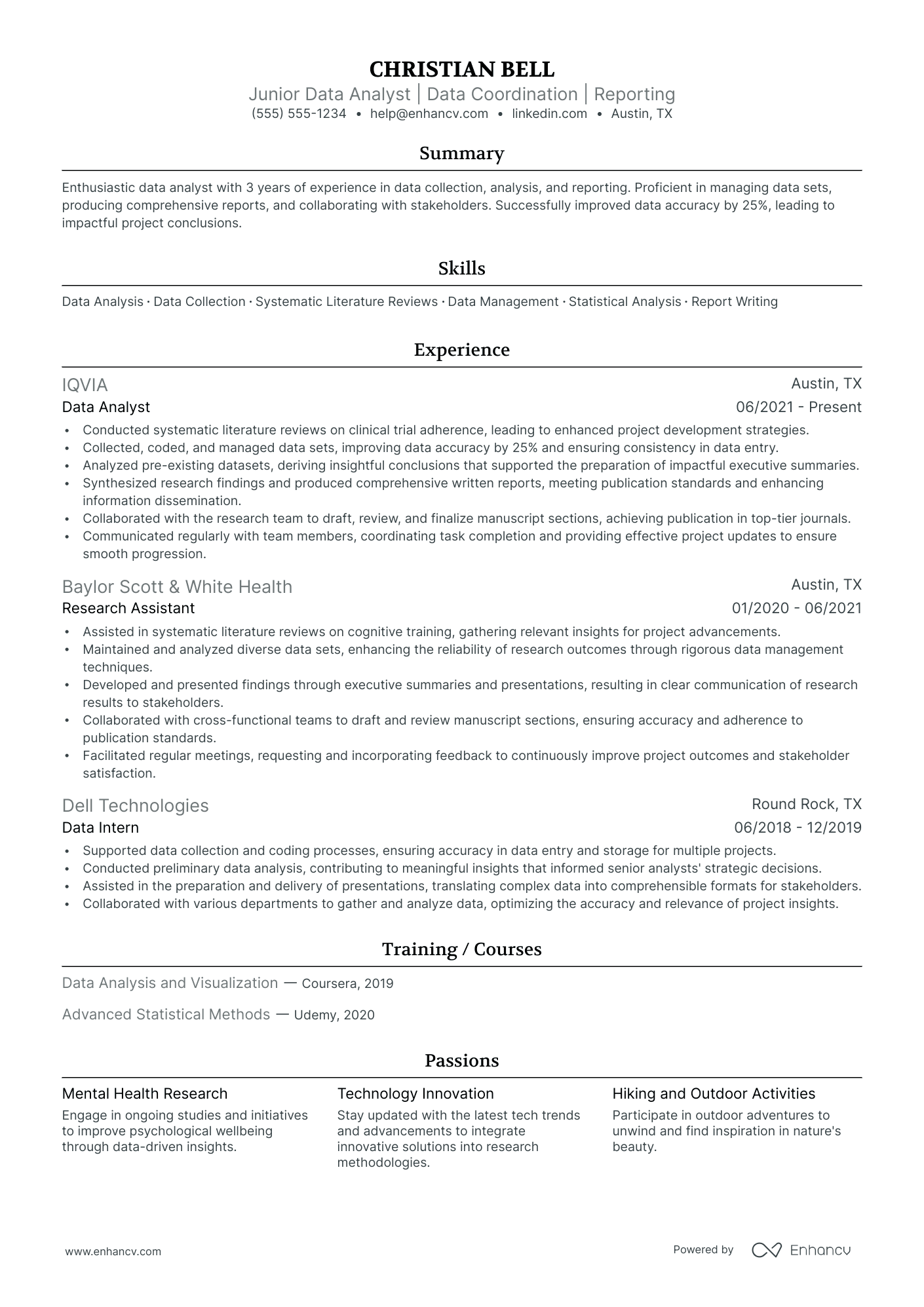 Personal Medical Assistant resume example