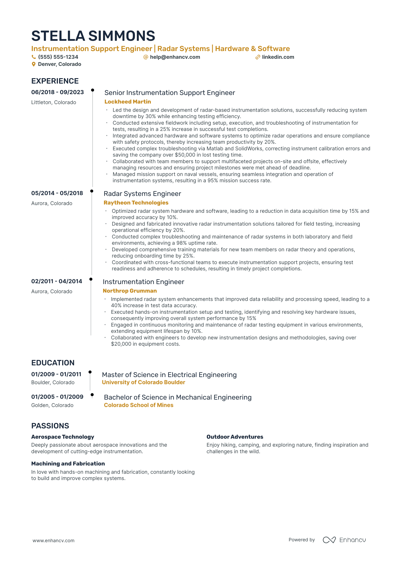 Junior Instrumentation Engineer Resume Example Resume Example