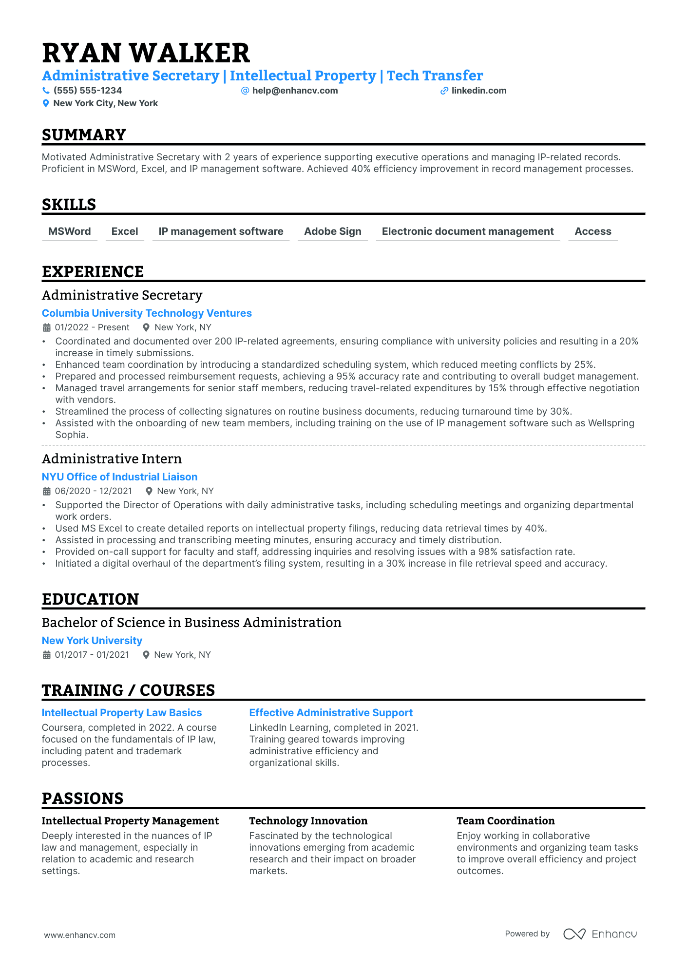 Company Secretary Resume Example Resume Example