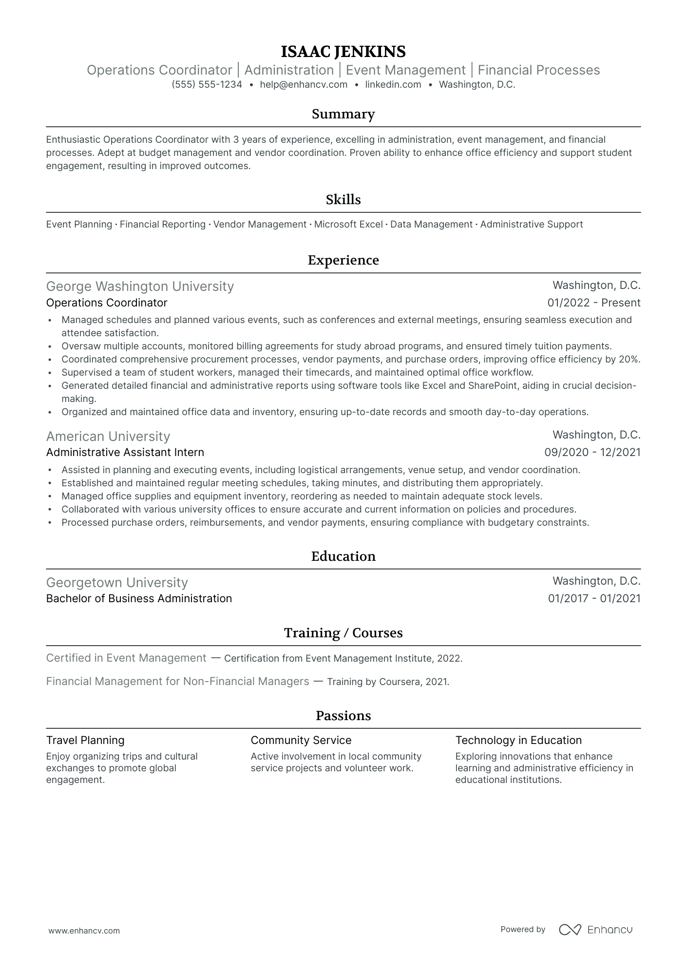 Global Engagement Manager resume example