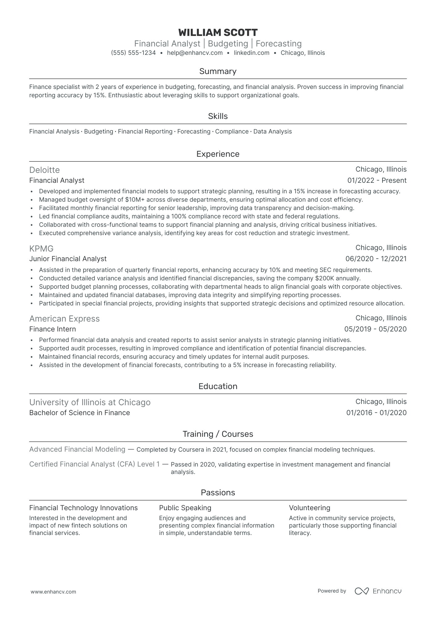 Senior Chief Revenue Officer resume example