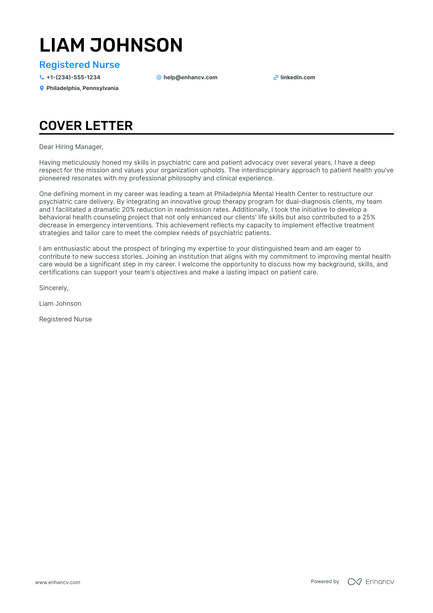 Agency Nurse cover letter