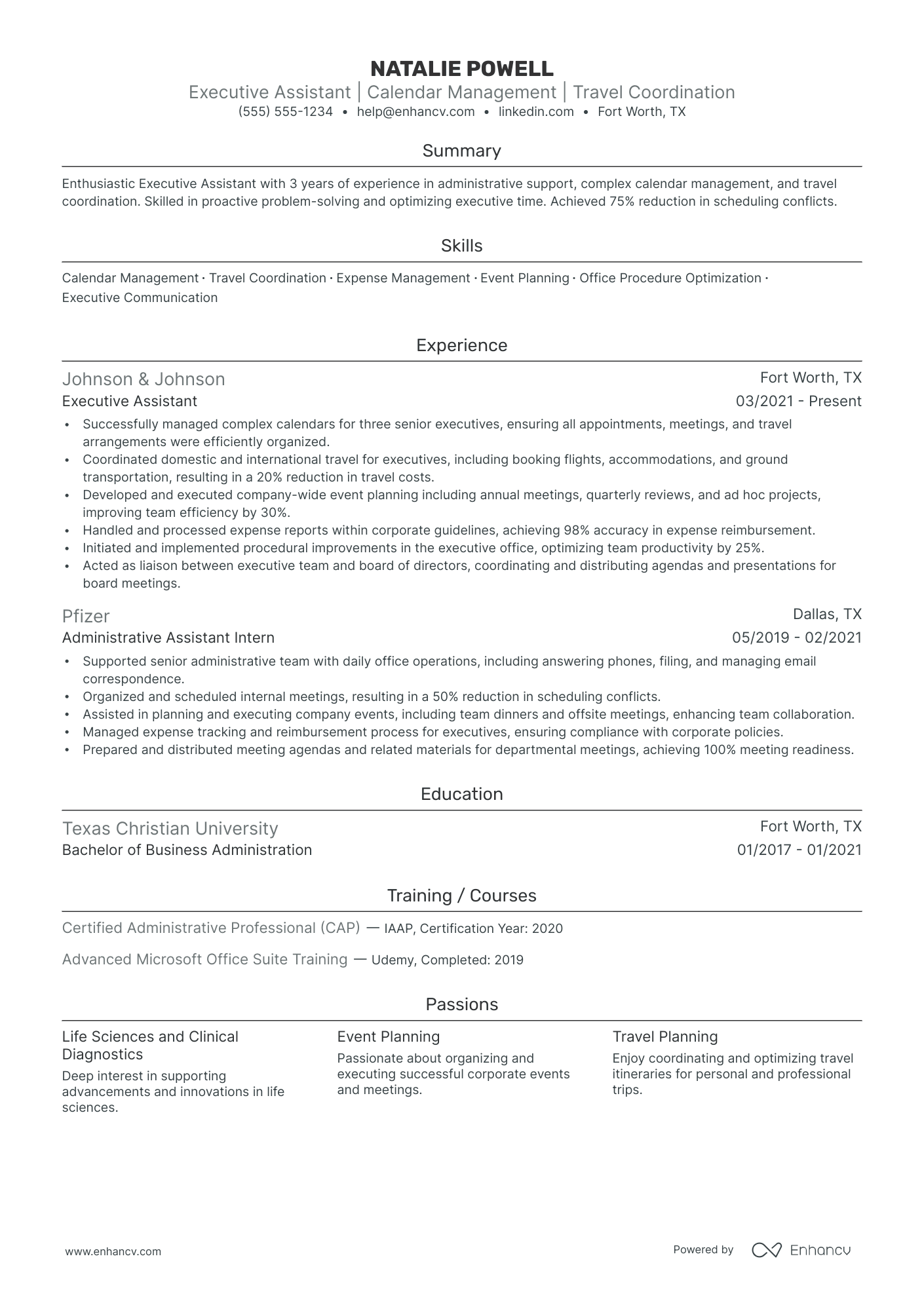 Executive Event Planner Resume Example Resume Example