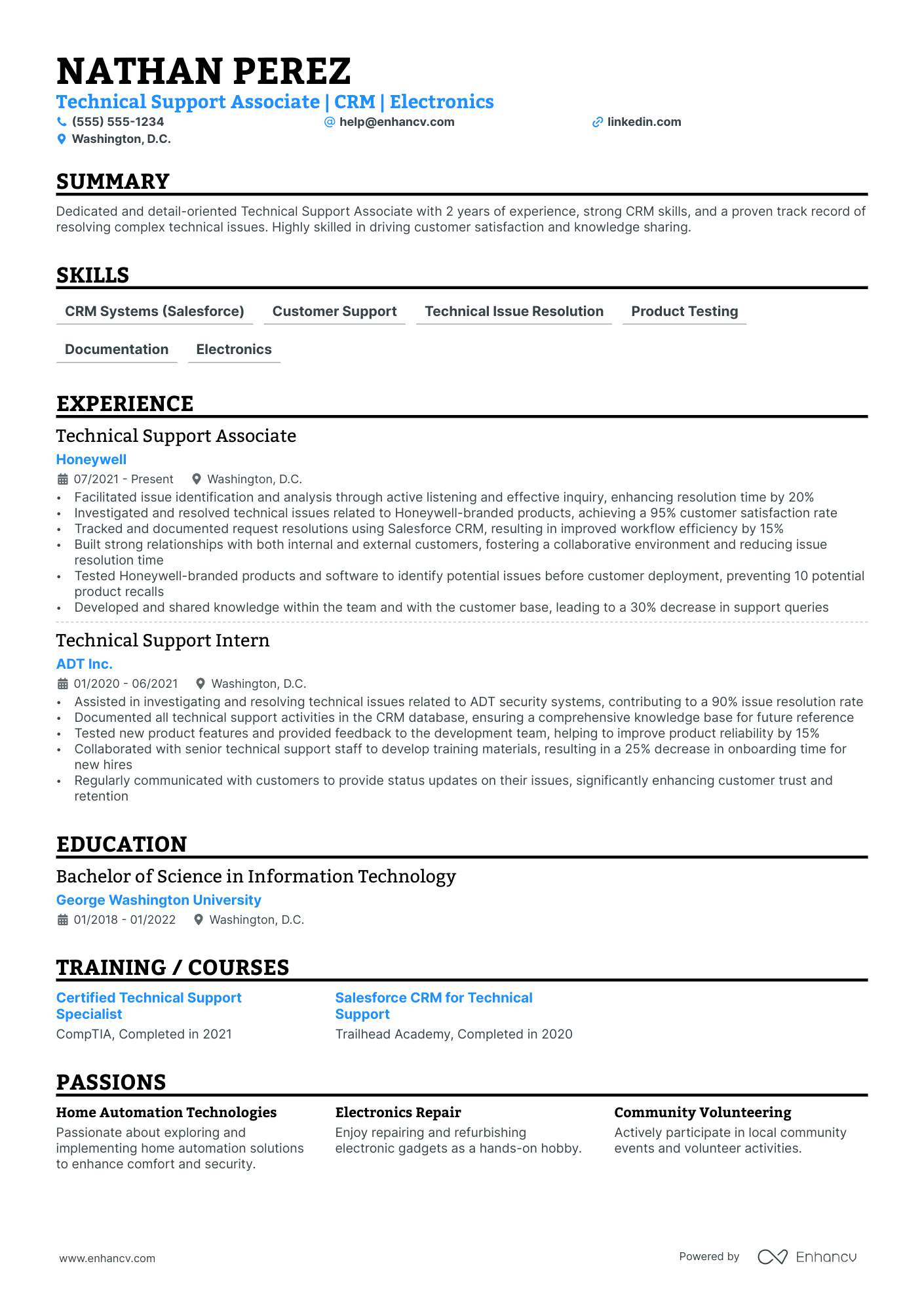 Technical Support Associate Resume Example Resume Example