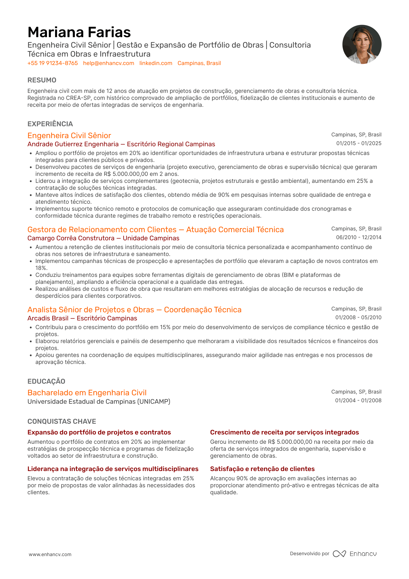Clássico — Baixe modelos de currículo profissionais grátis