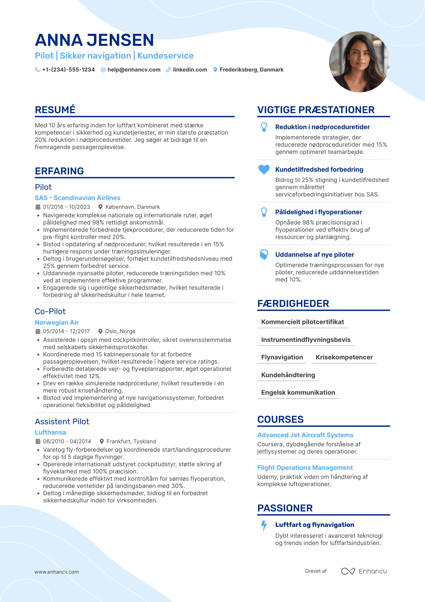 Pilot CV