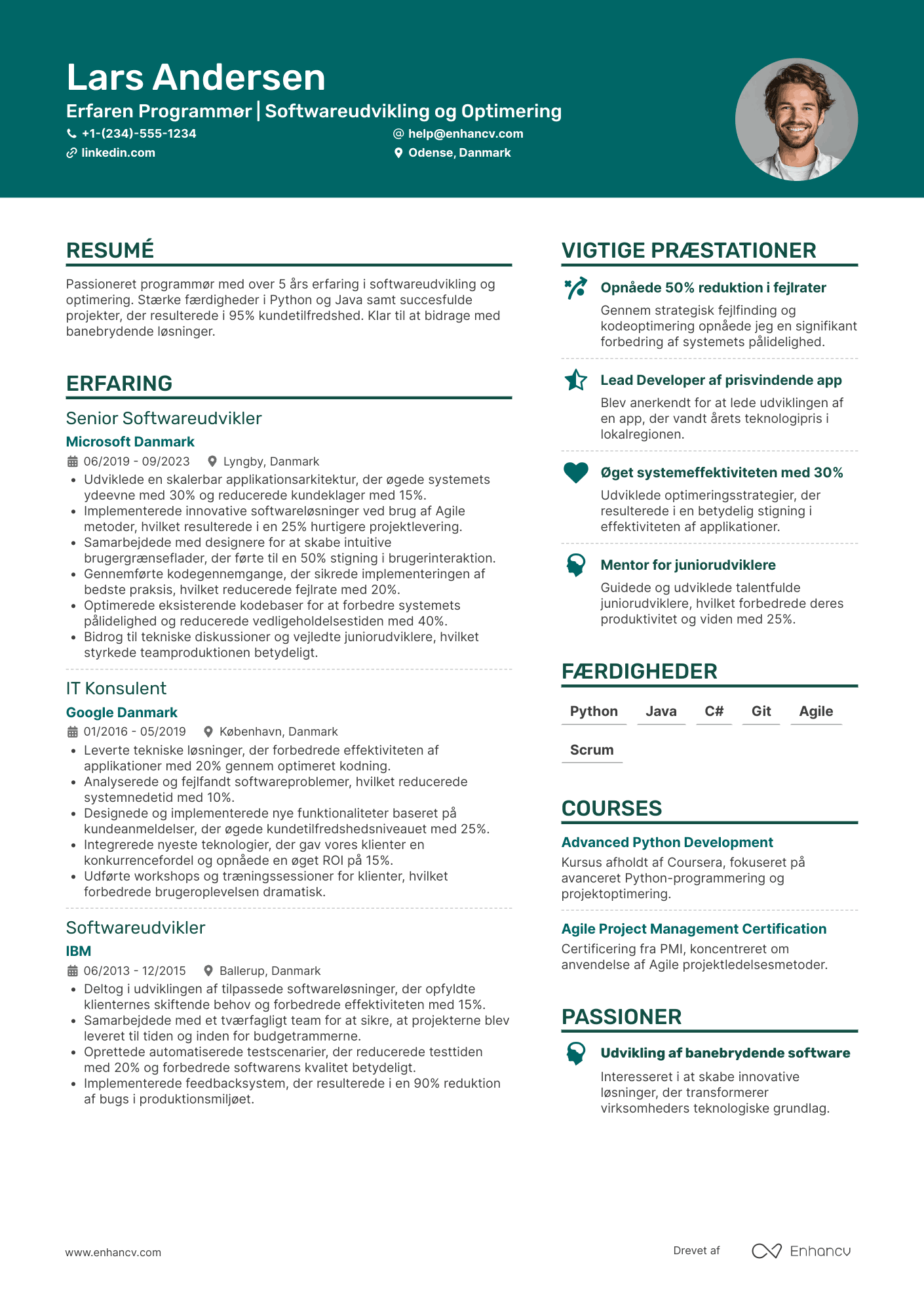 Programmor CV
