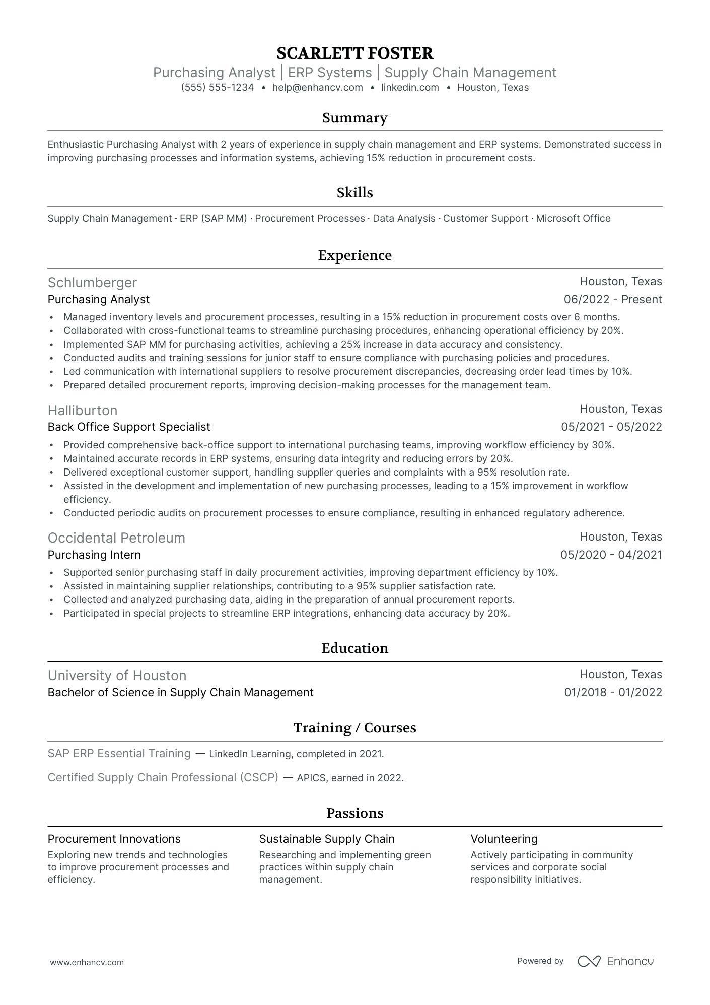 Back Office Assistant resume example