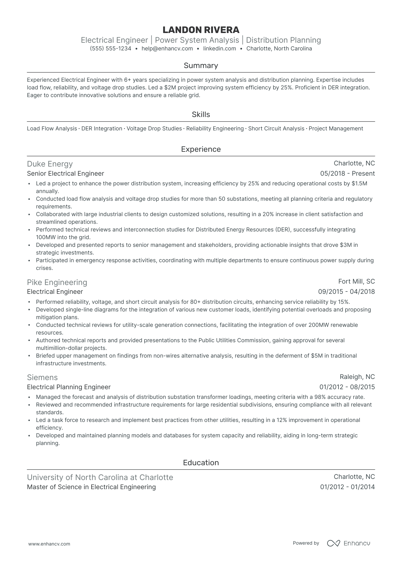 Junior Infrastructure Engineer resume example