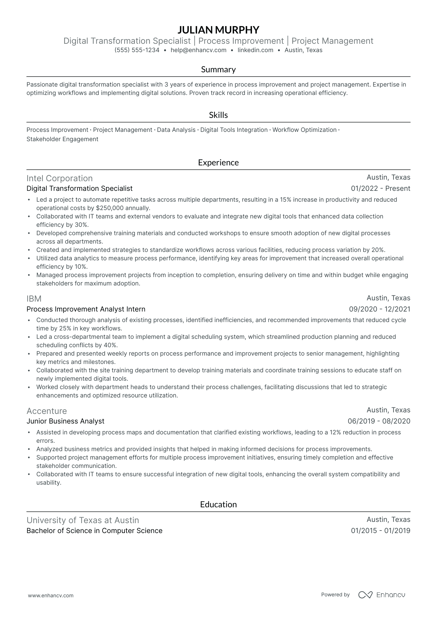 Data Science Project Manager Resume Example Resume Example