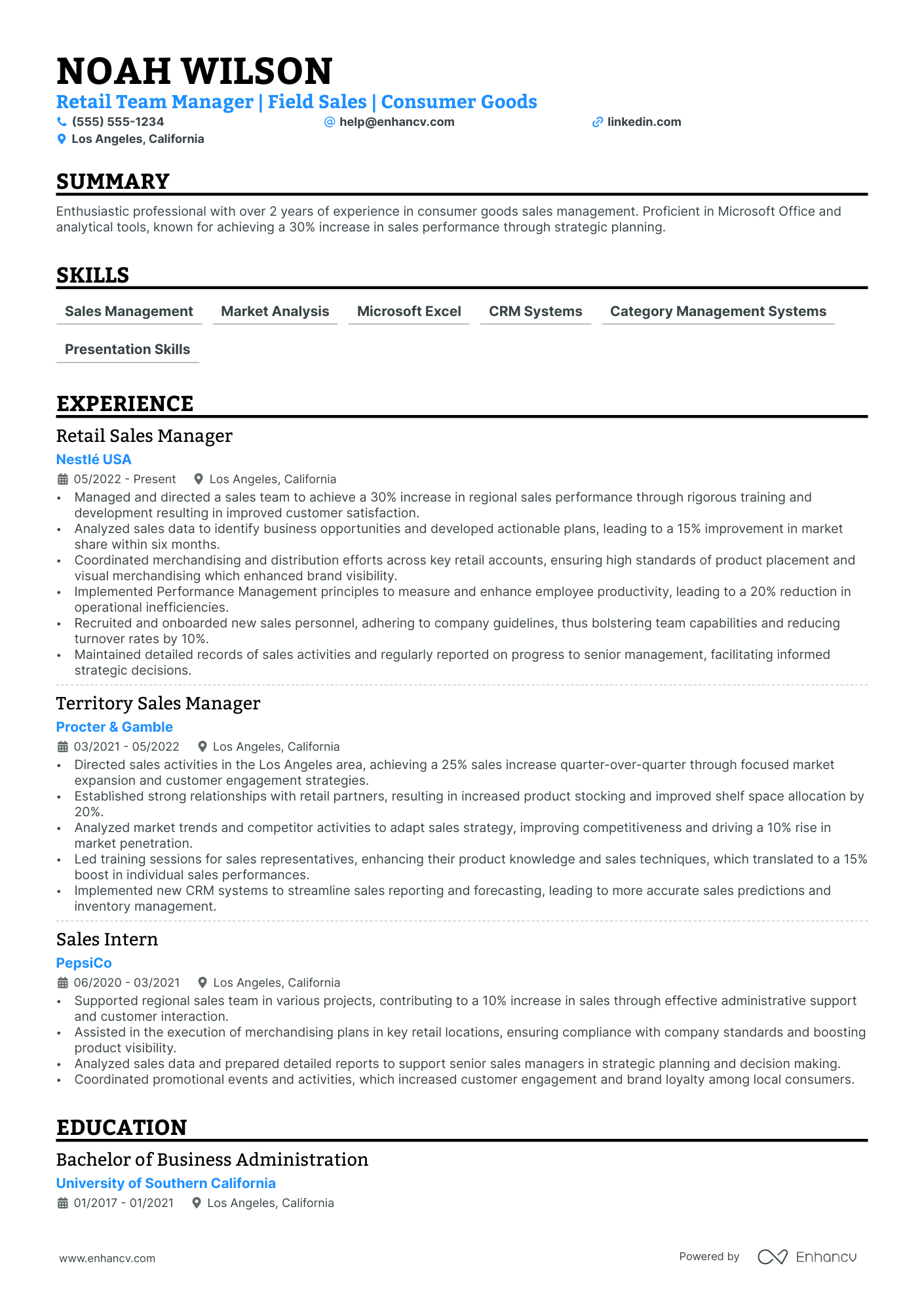 Retail Assistant Manager Resume Example Resume Example