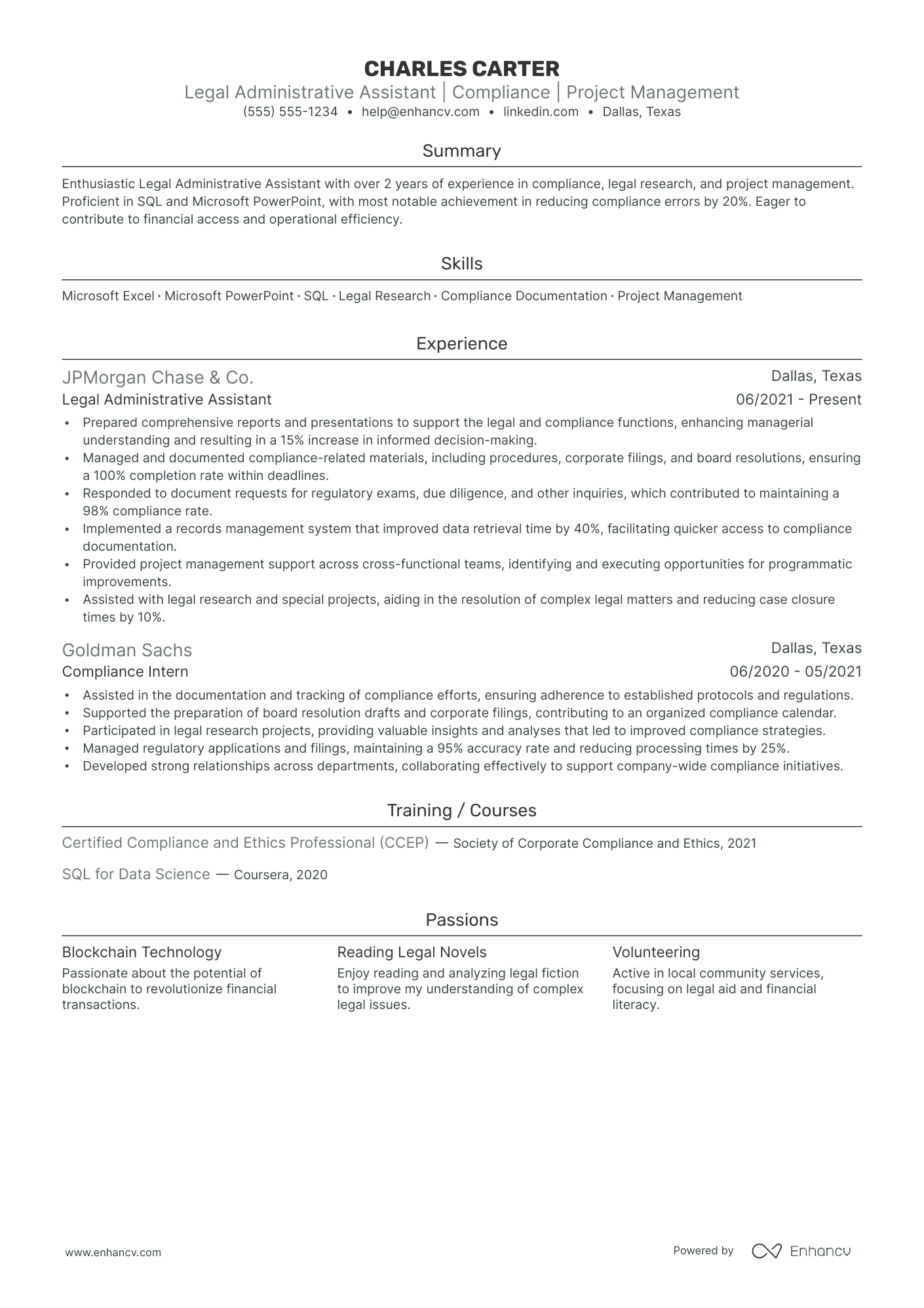 Bilingual Legal Assistant Resume Example Resume Example