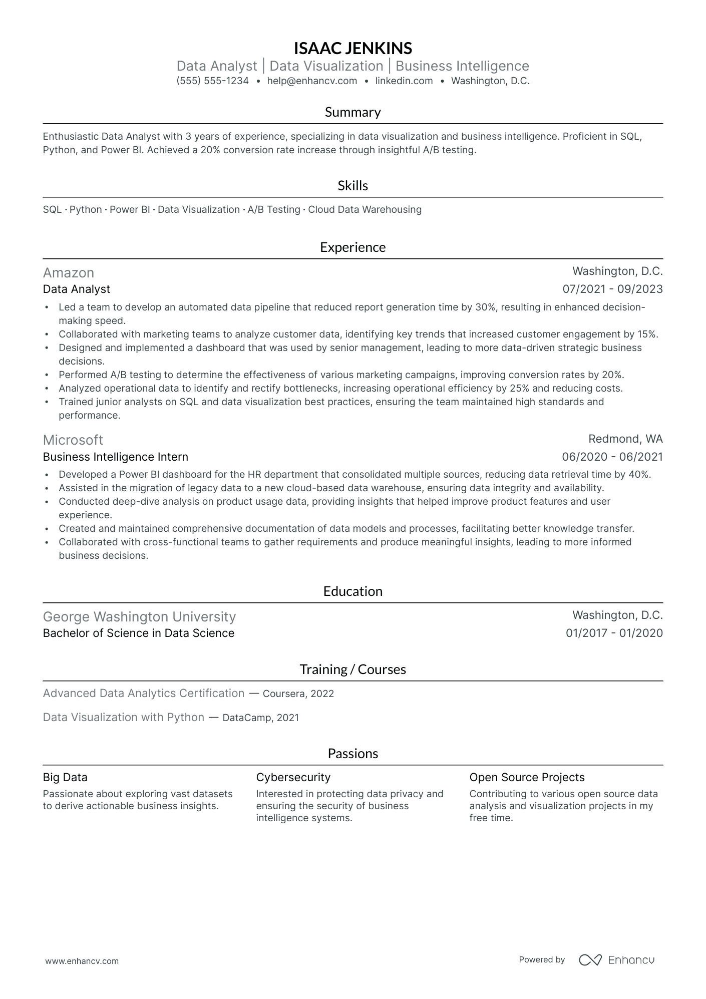 Direct Sales Manager resume example